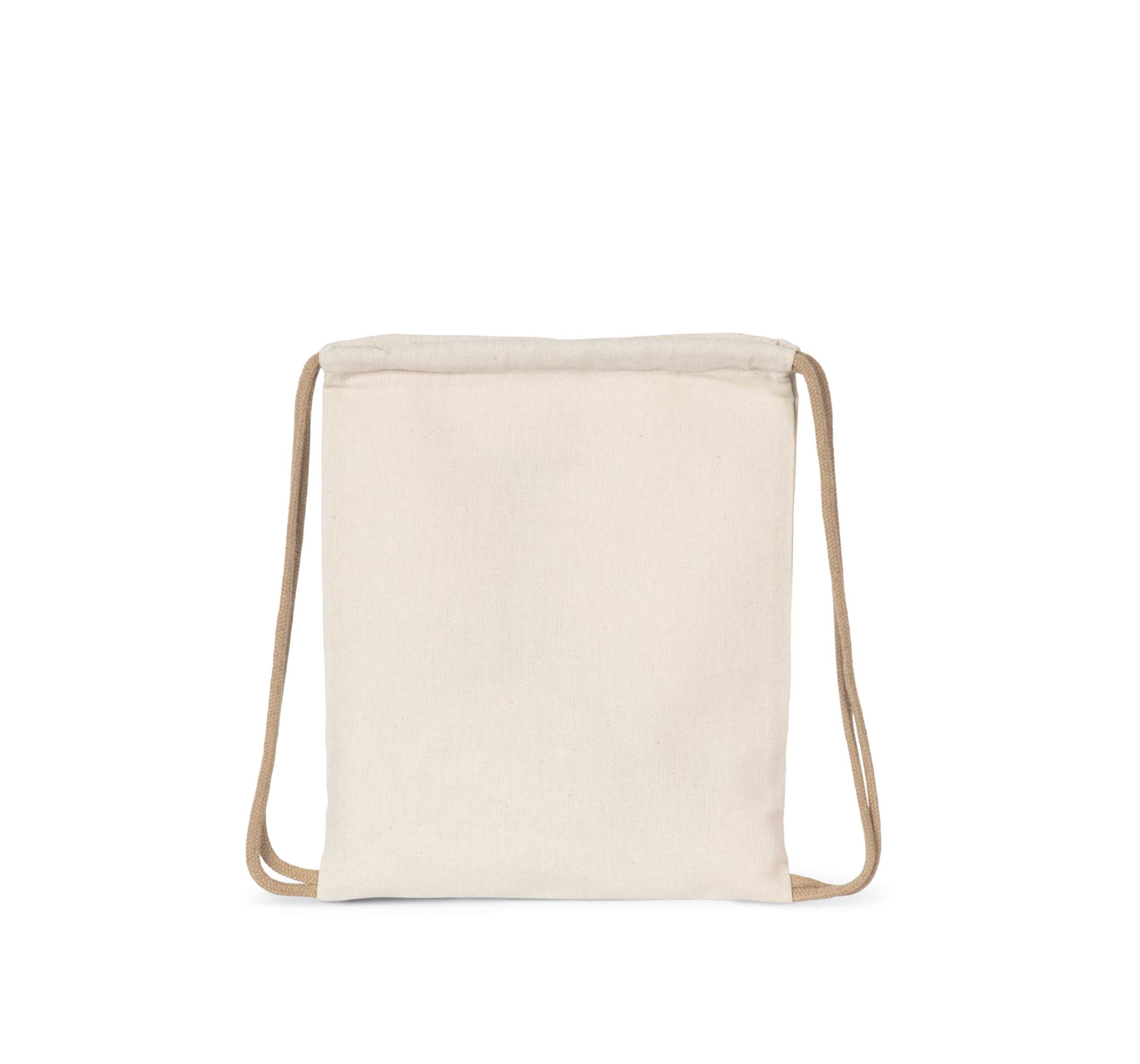 Mochila pequeña reciclada con cordones corredizos: tamaño niños Ecume