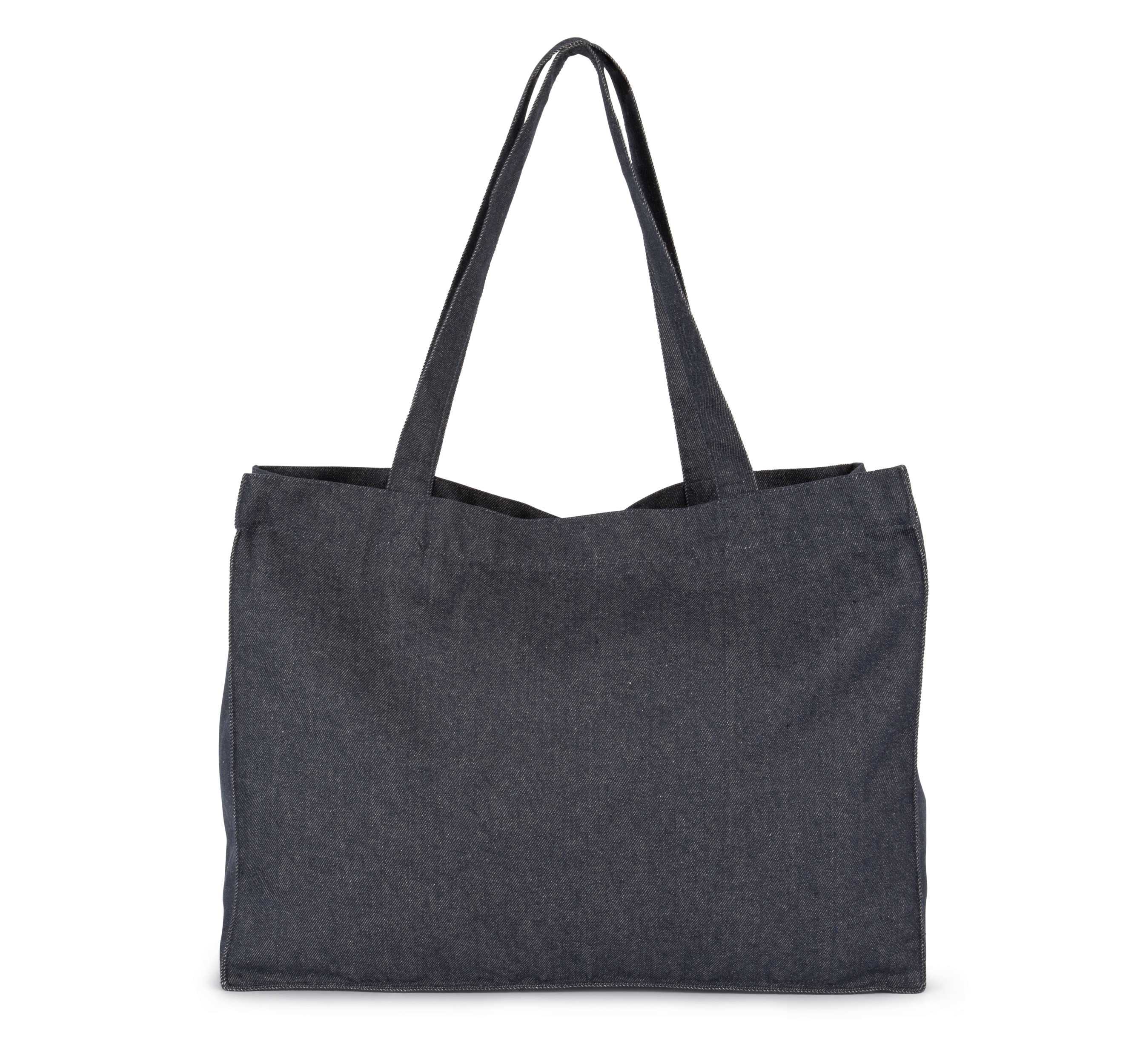 Bolsa de la compra vaquera grande Recycled Denim