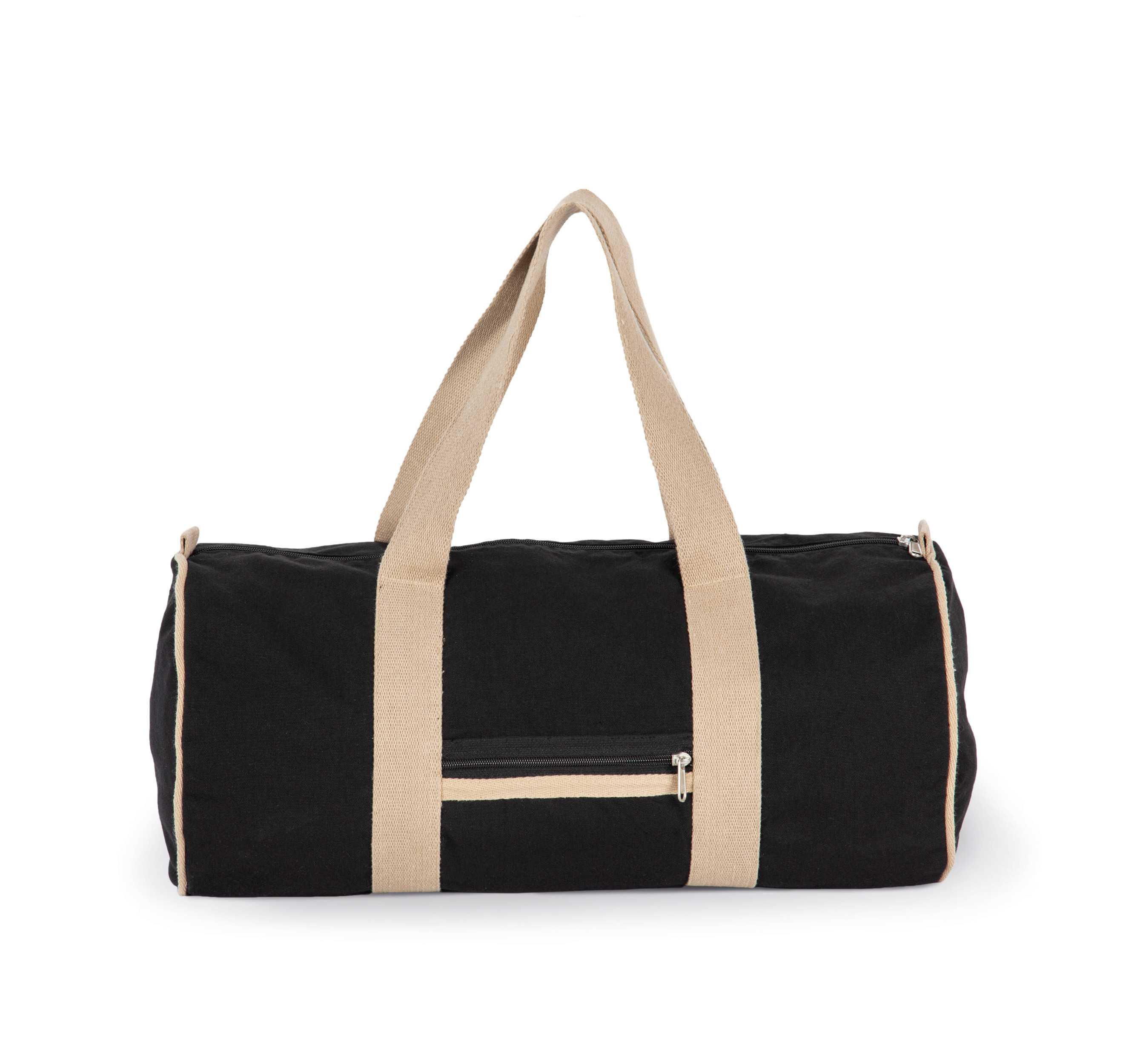 Bolsa cilíndrica reciclada Black Night / Hemp