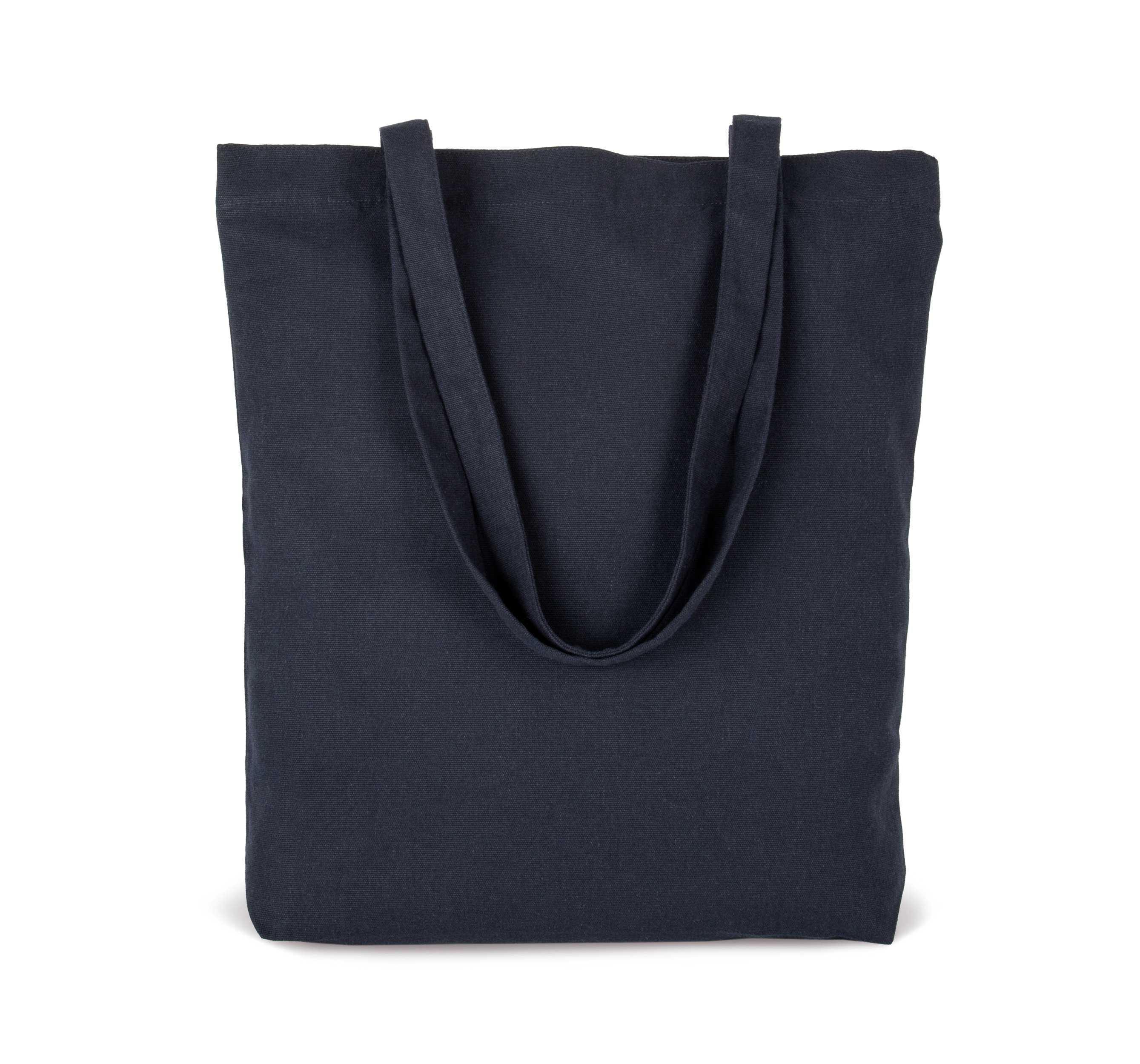 Bolsa clásica de algodón reciclado "Proyecto K-loop" Navy Blue Jhoot