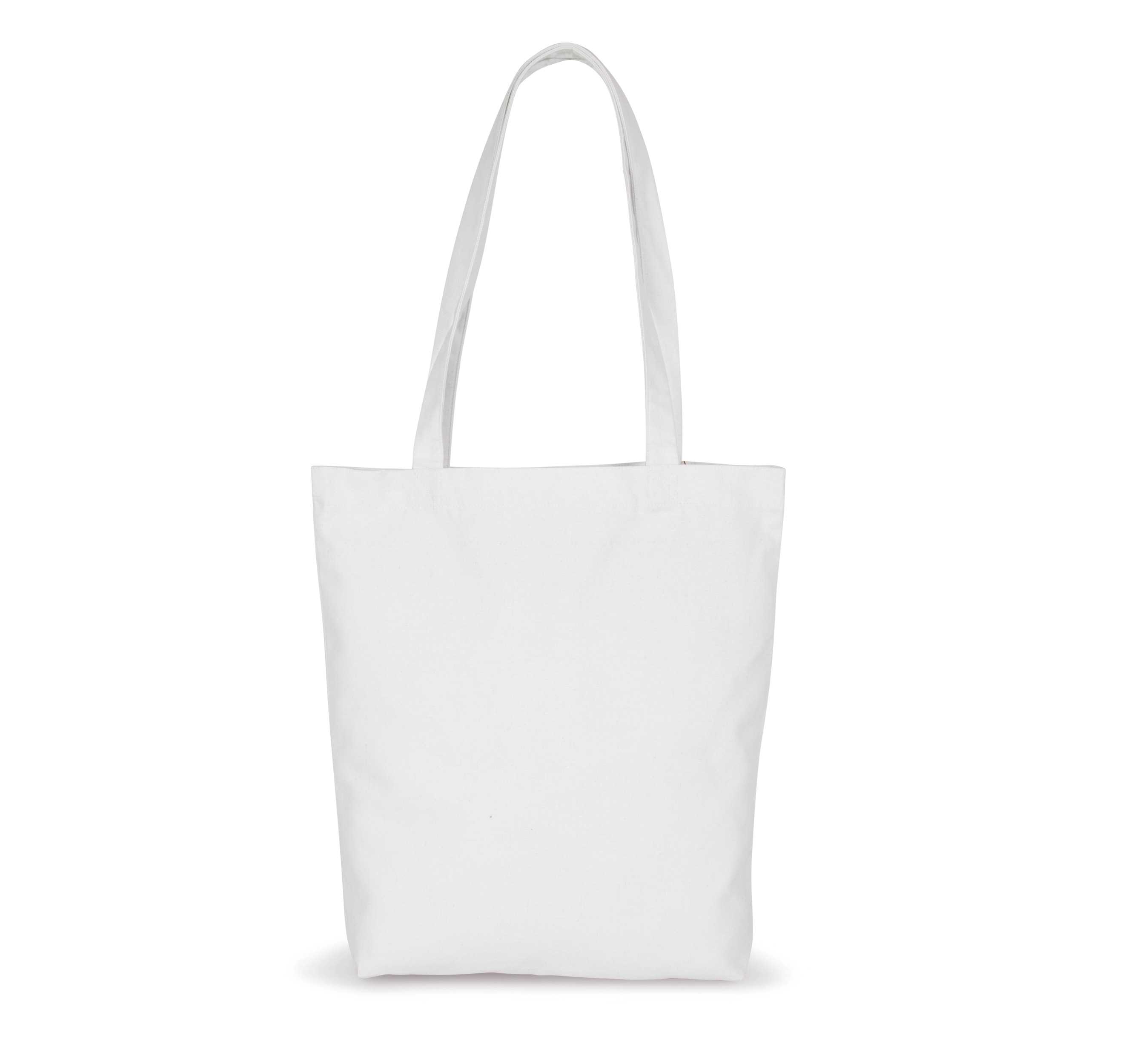 Bolsa clásica de algodón reciclado "Proyecto K-loop" White Jhoot