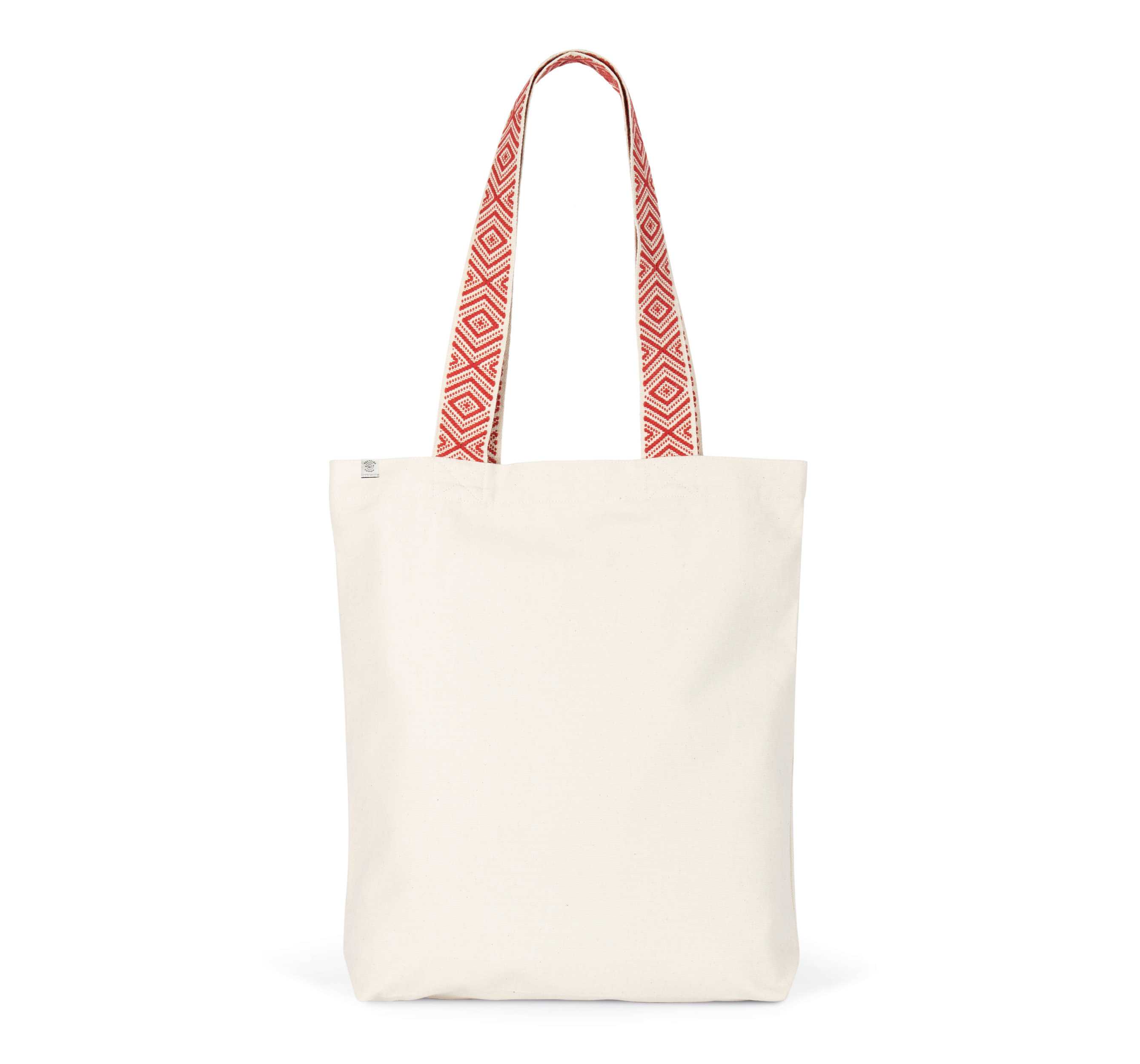 Bolsa de compras reciclada Ecume / Ethnic Red