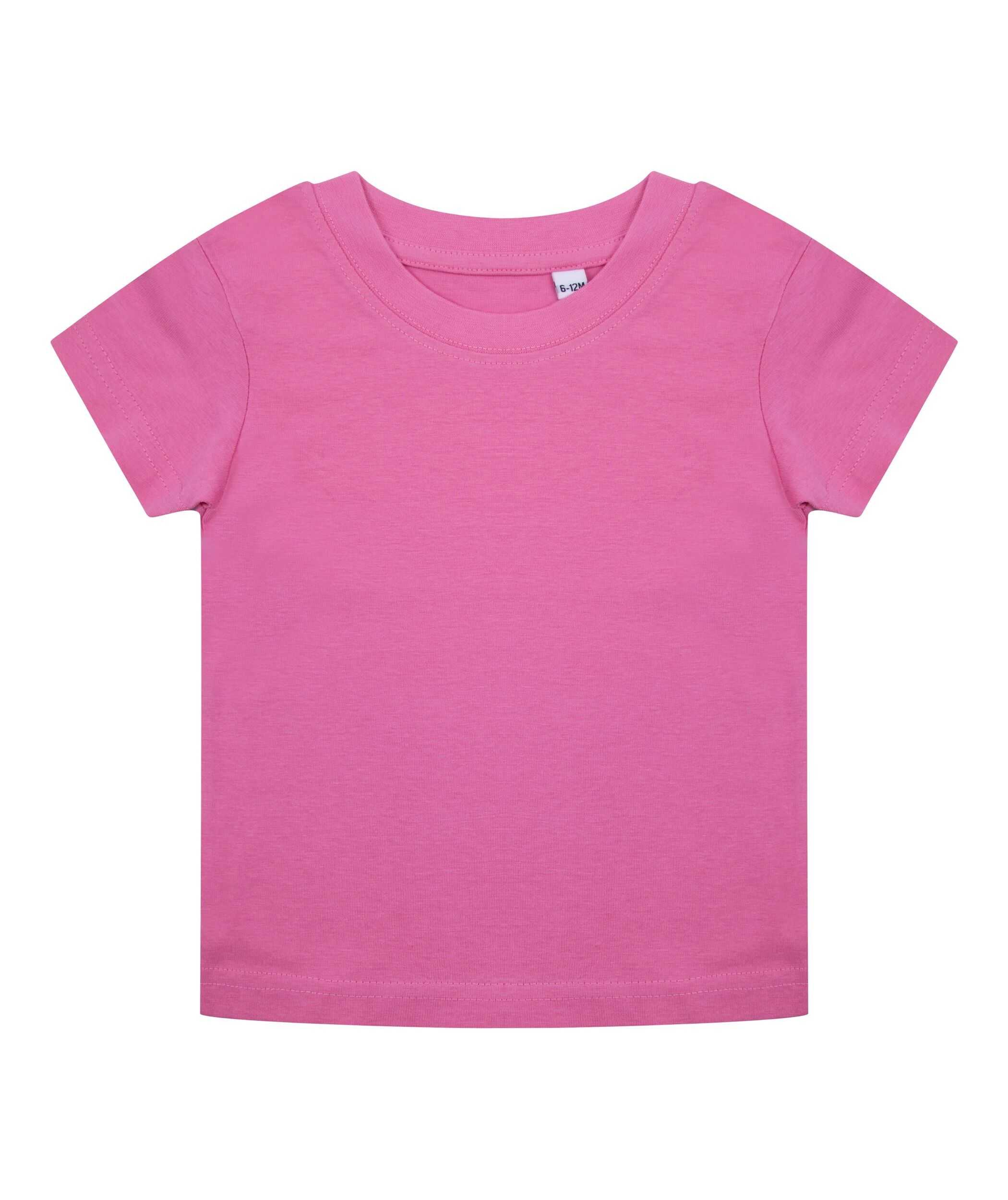 Camiseta algodón orgánico Bright pink
