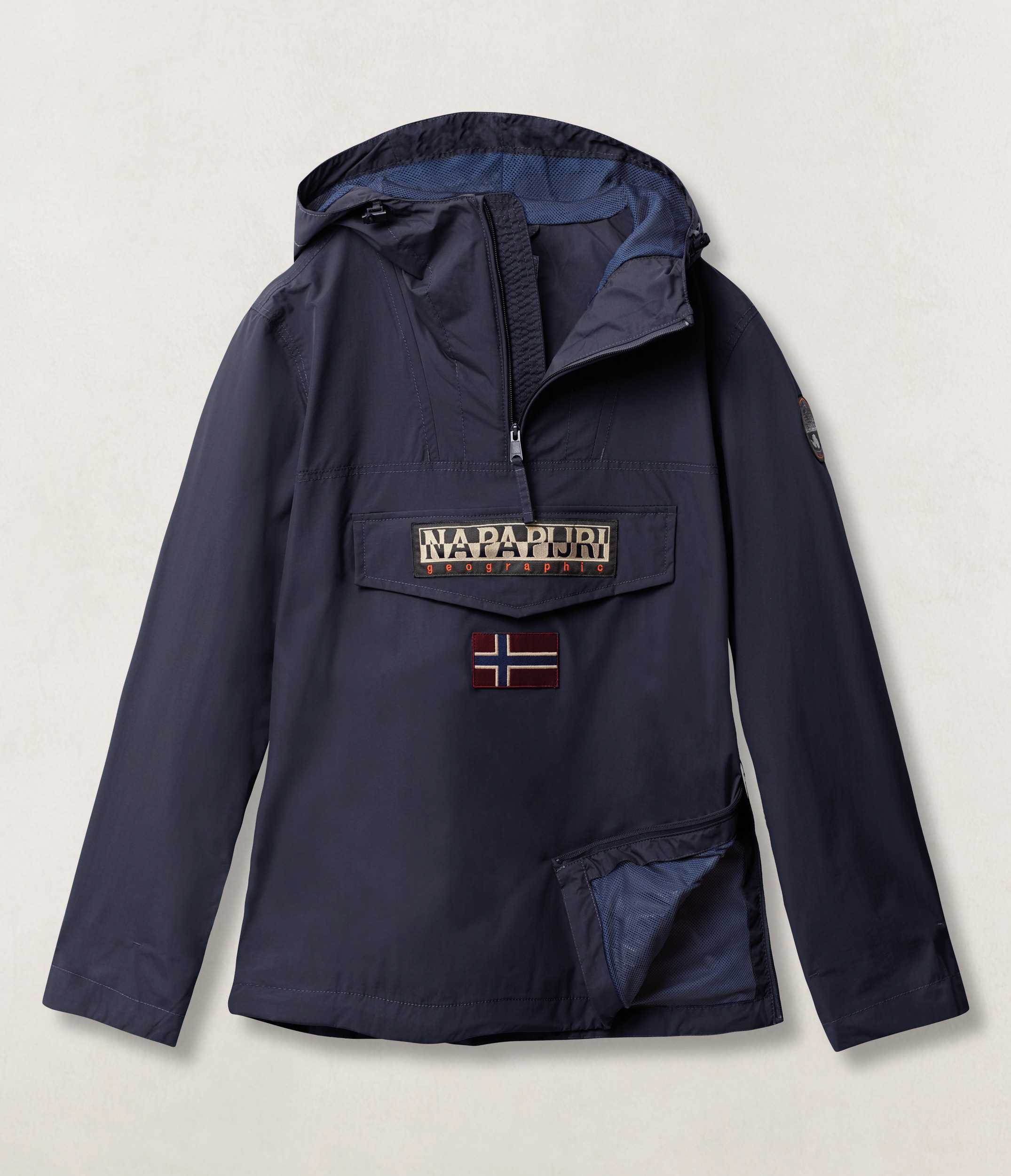 Anorak con capucha RAINFOREST NAVY