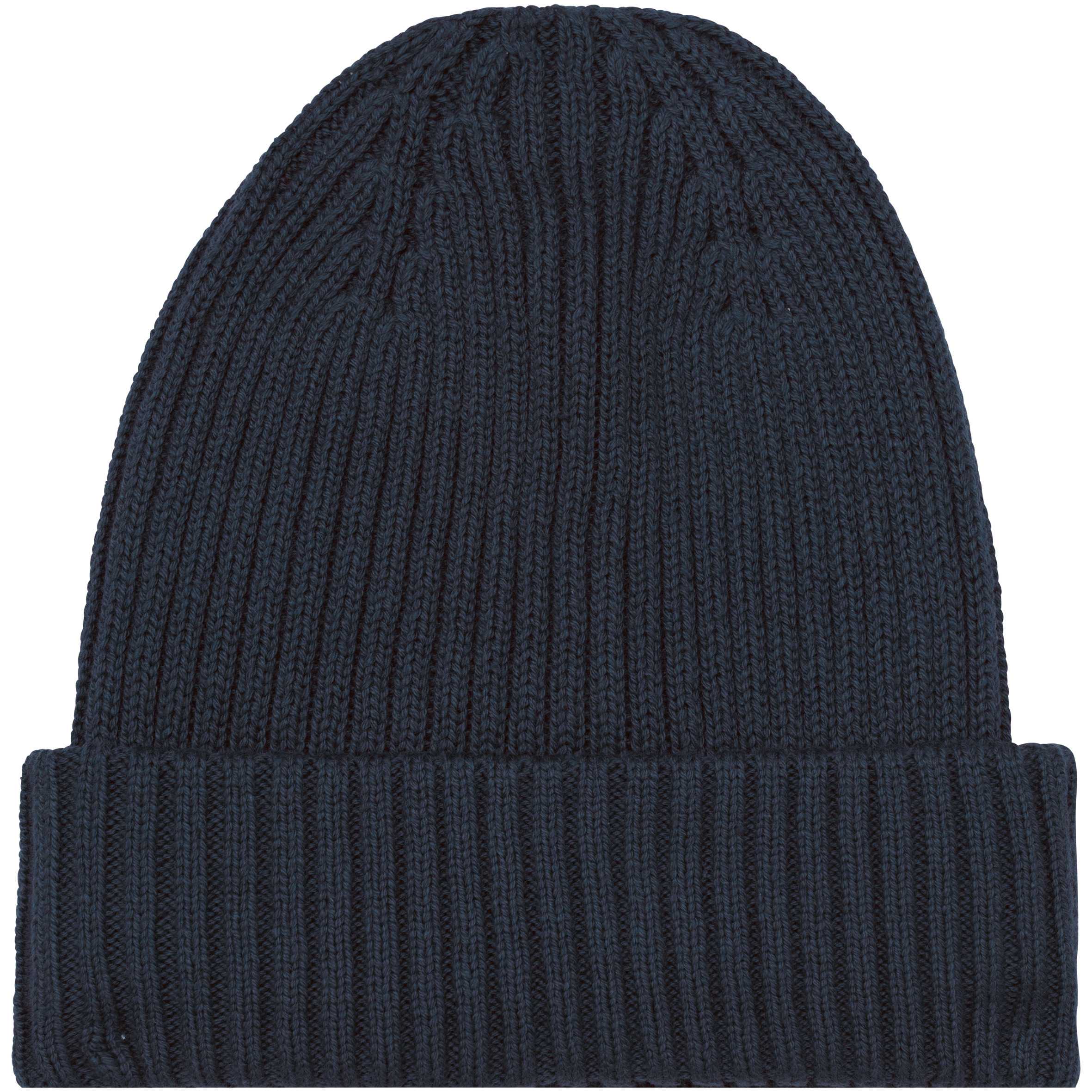 Gorro ecorresponsable unisex Navy Blue