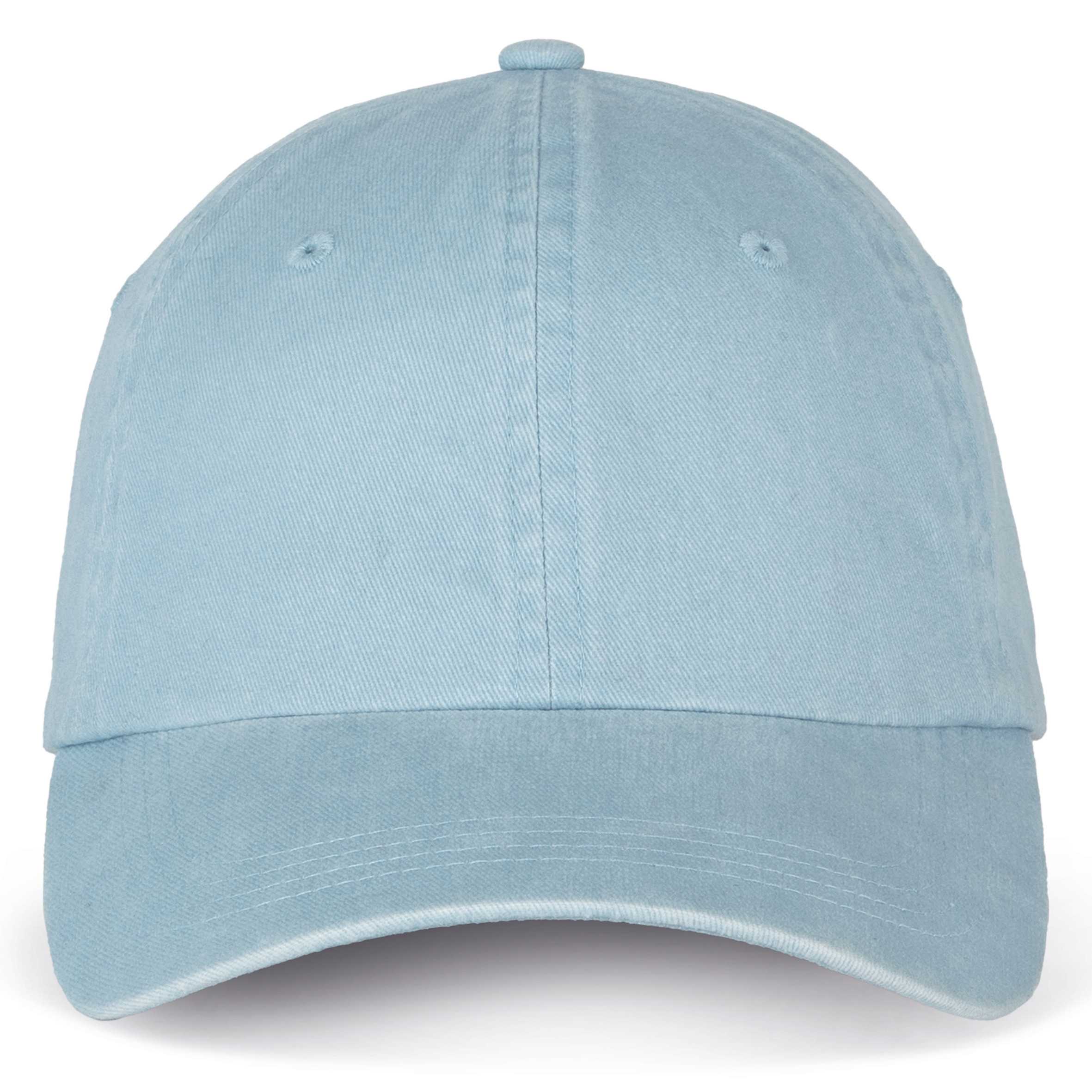 Gorra ecorresponsable efecto lavado unisex Washed Aquamarine