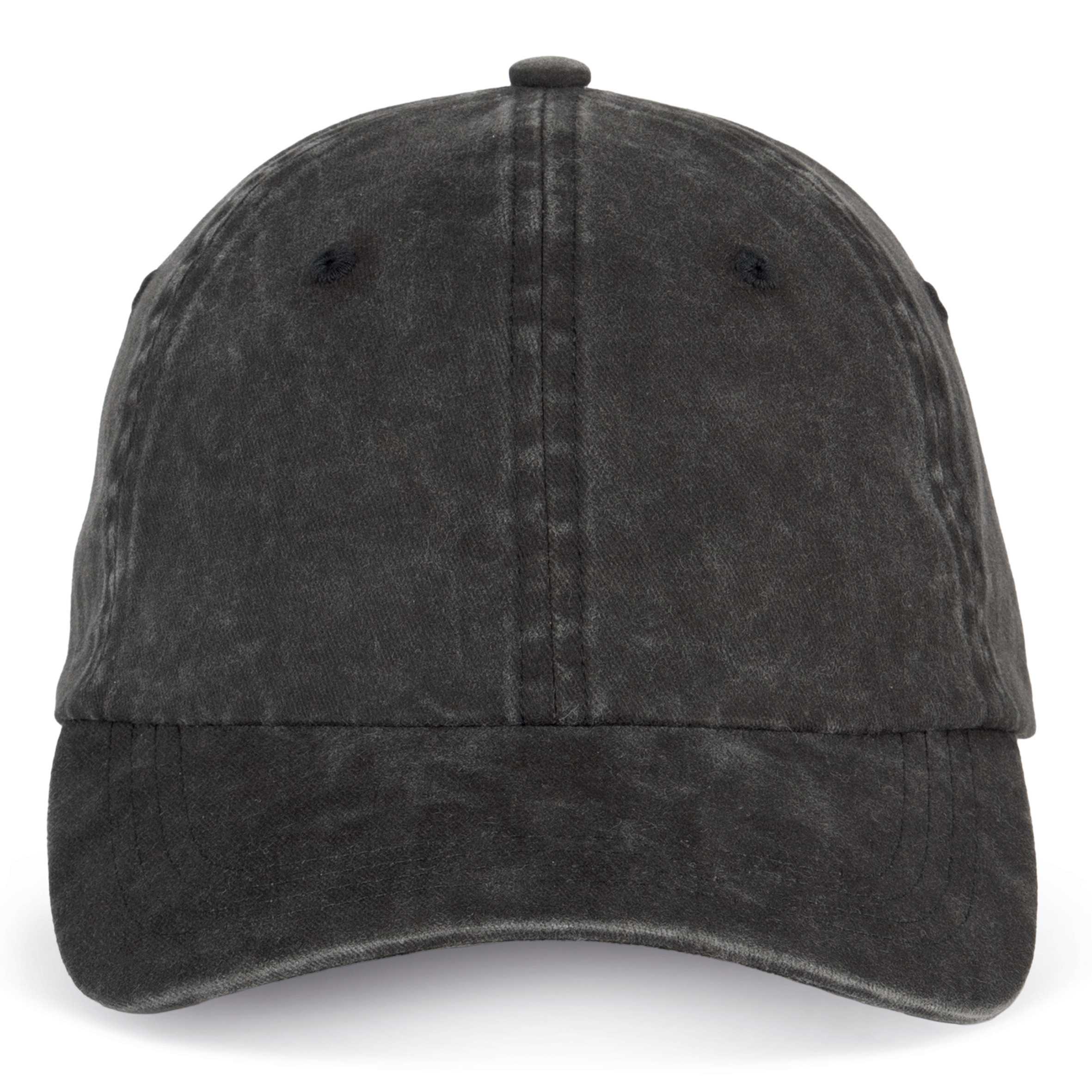 Gorra ecorresponsable efecto lavado unisex Washed black