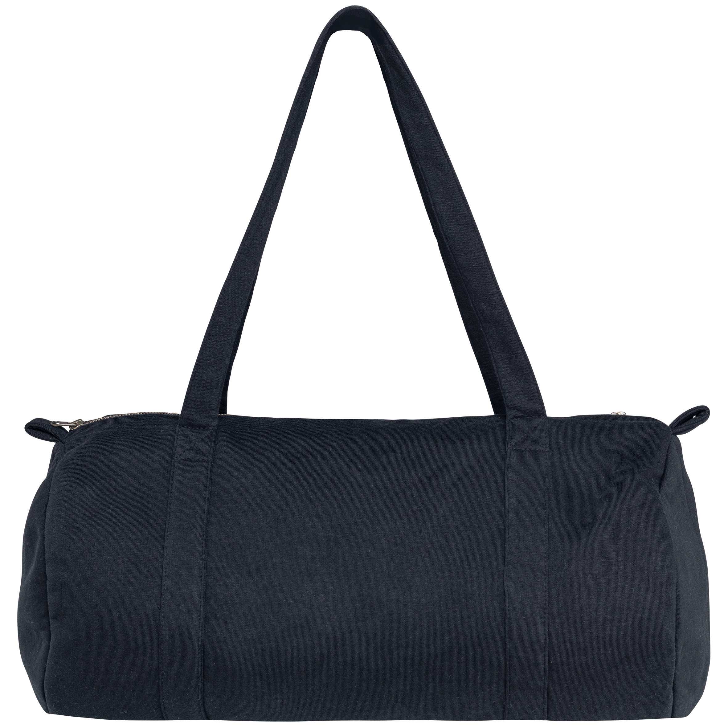 Bolsa cilíndrica de felpa Navy Blue
