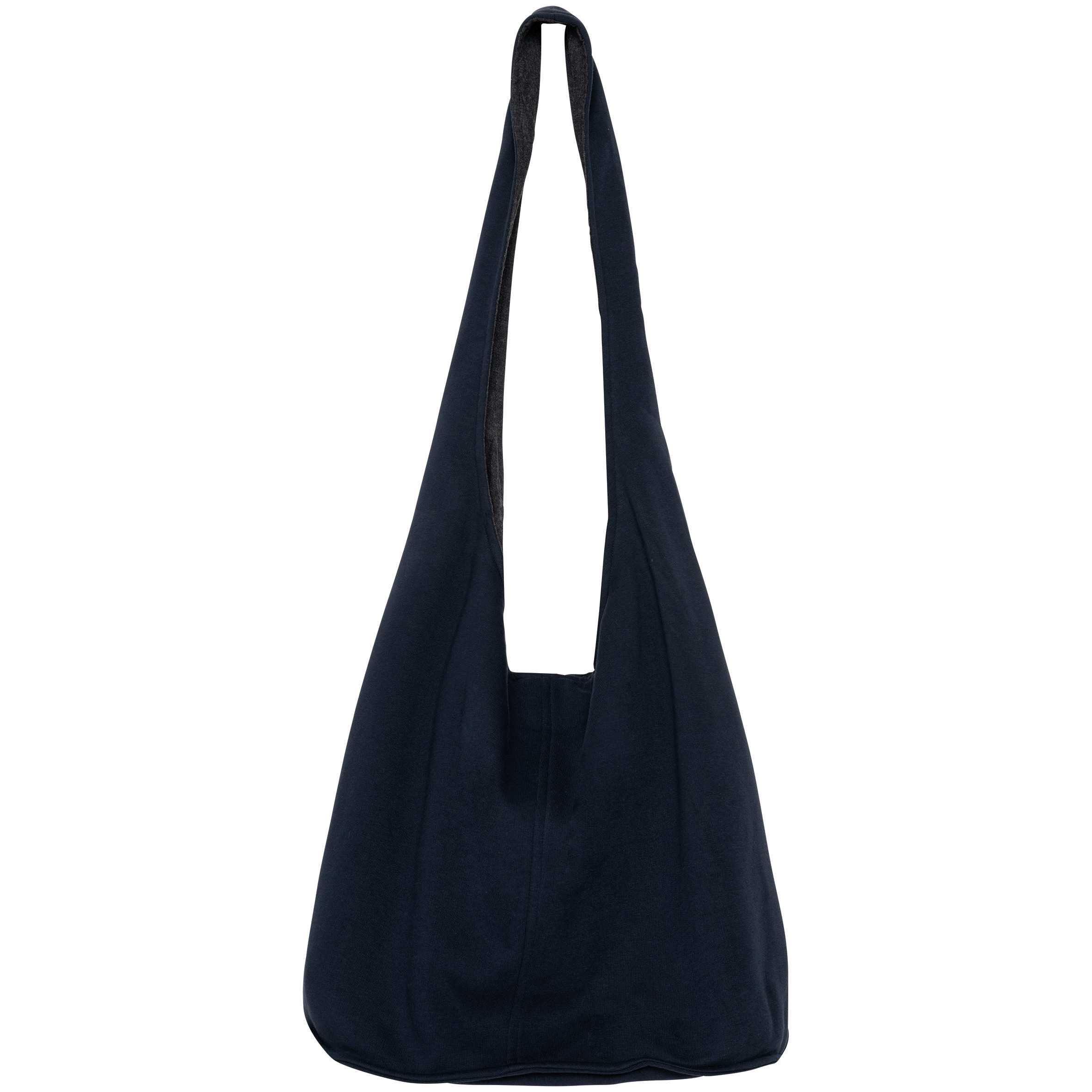 Bolsa bandolera de felpa Navy Blue
