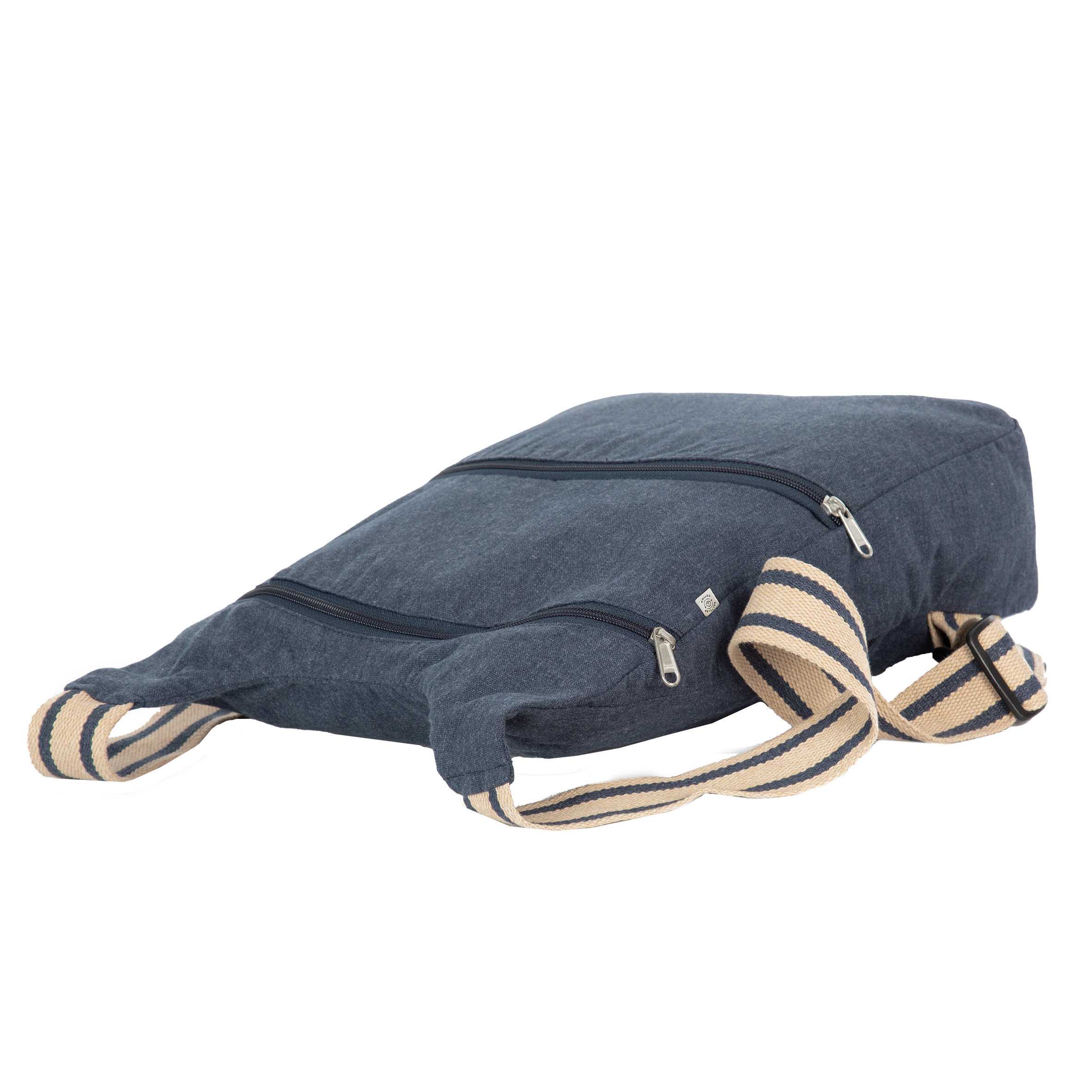 Mochila ecorresponsable Horizon Blue / Desert Sand / Horizon Blue Stripe