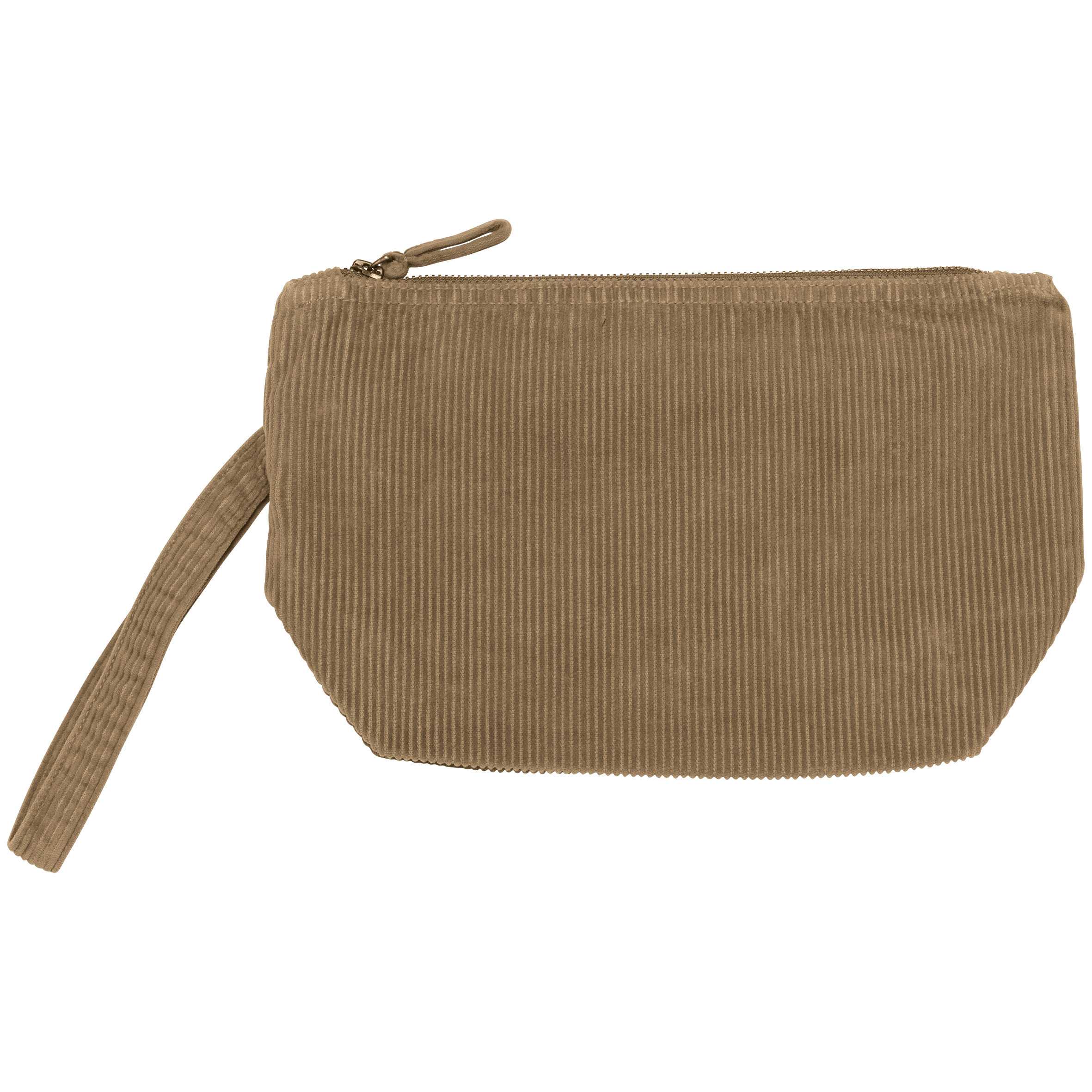 Estuche ecorresponsable de pana Washed Dark Camel