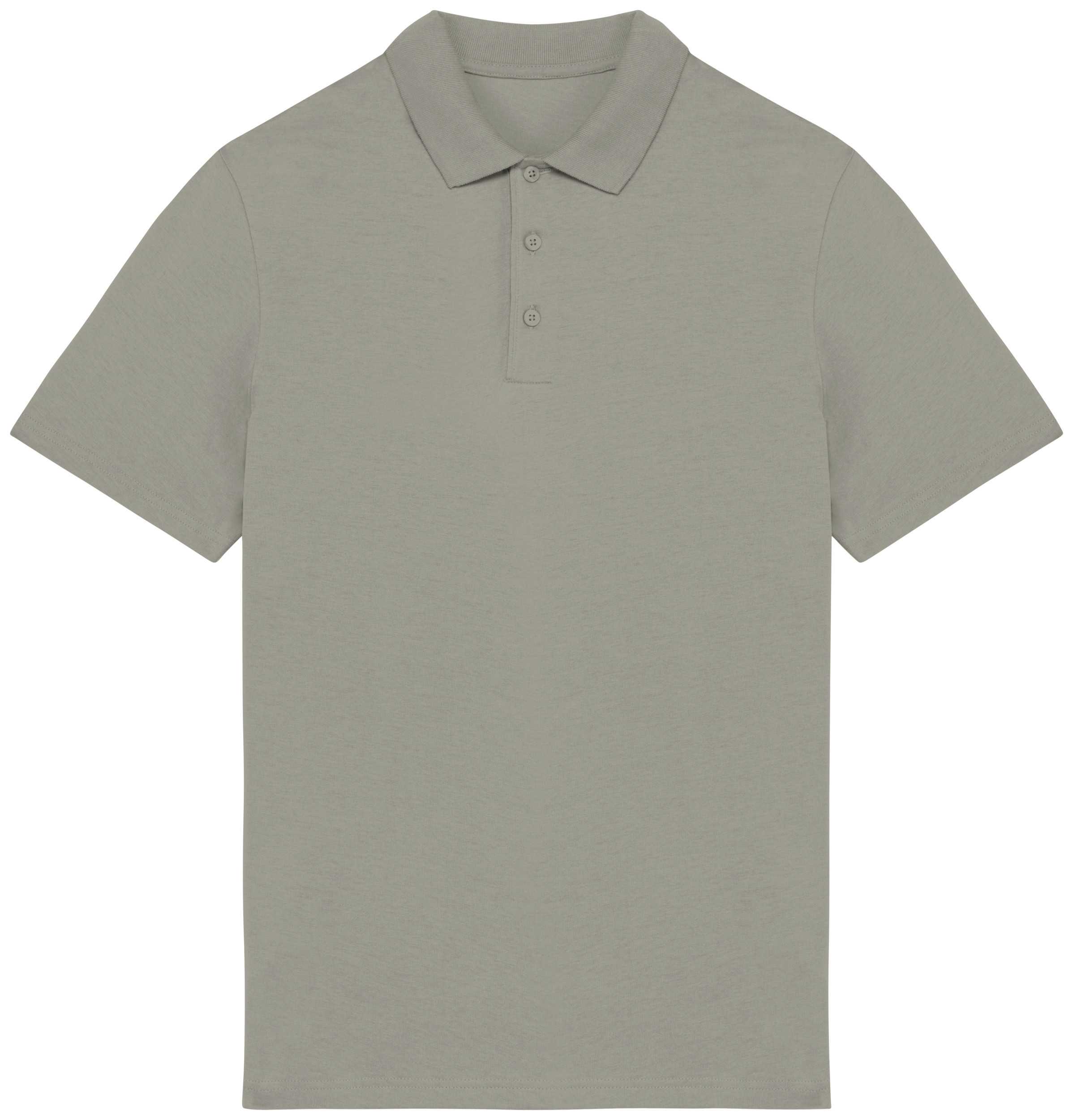 Polo ecorresponsable hombre Almond Green