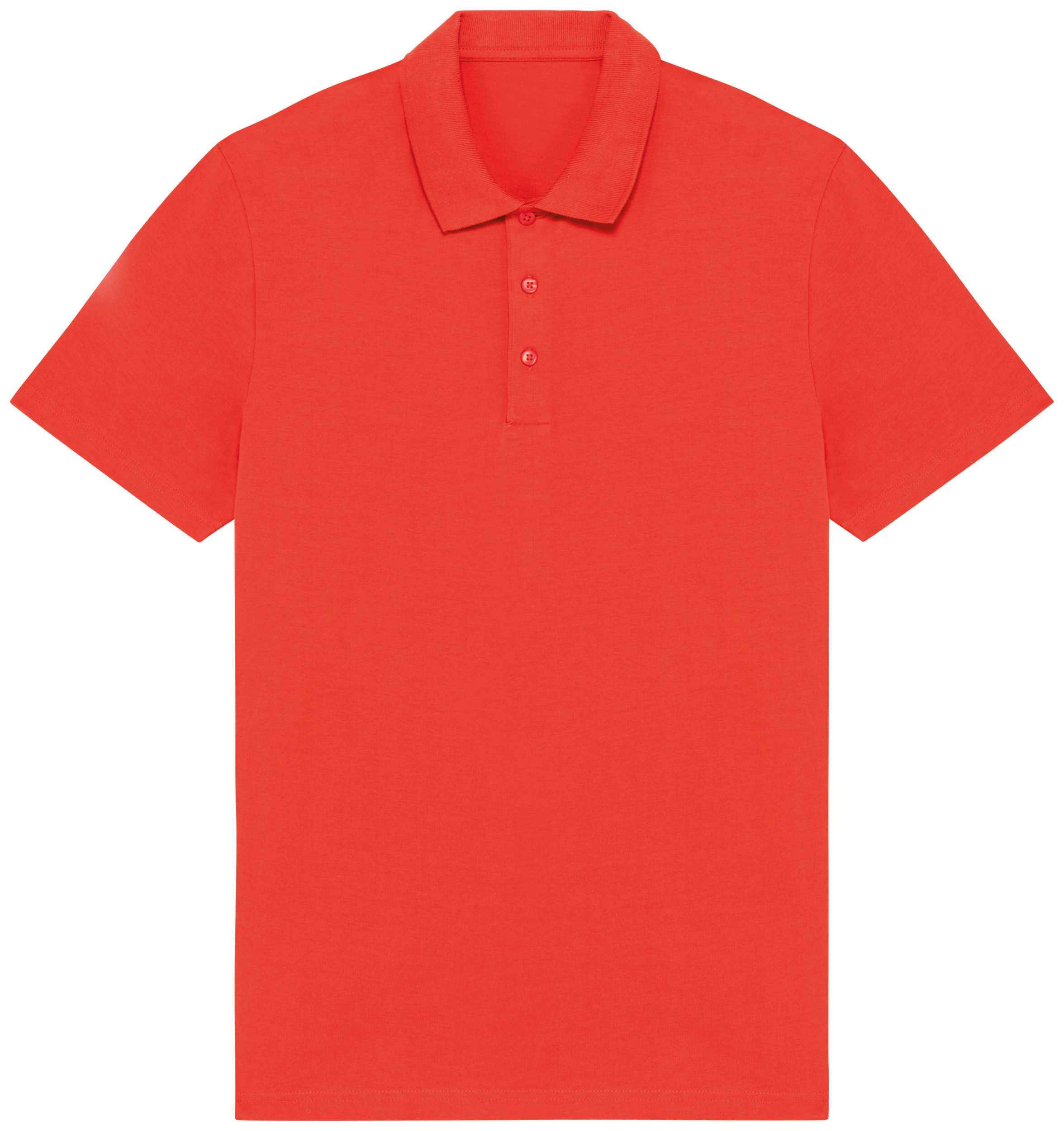 Polo ecorresponsable hombre Paprika
