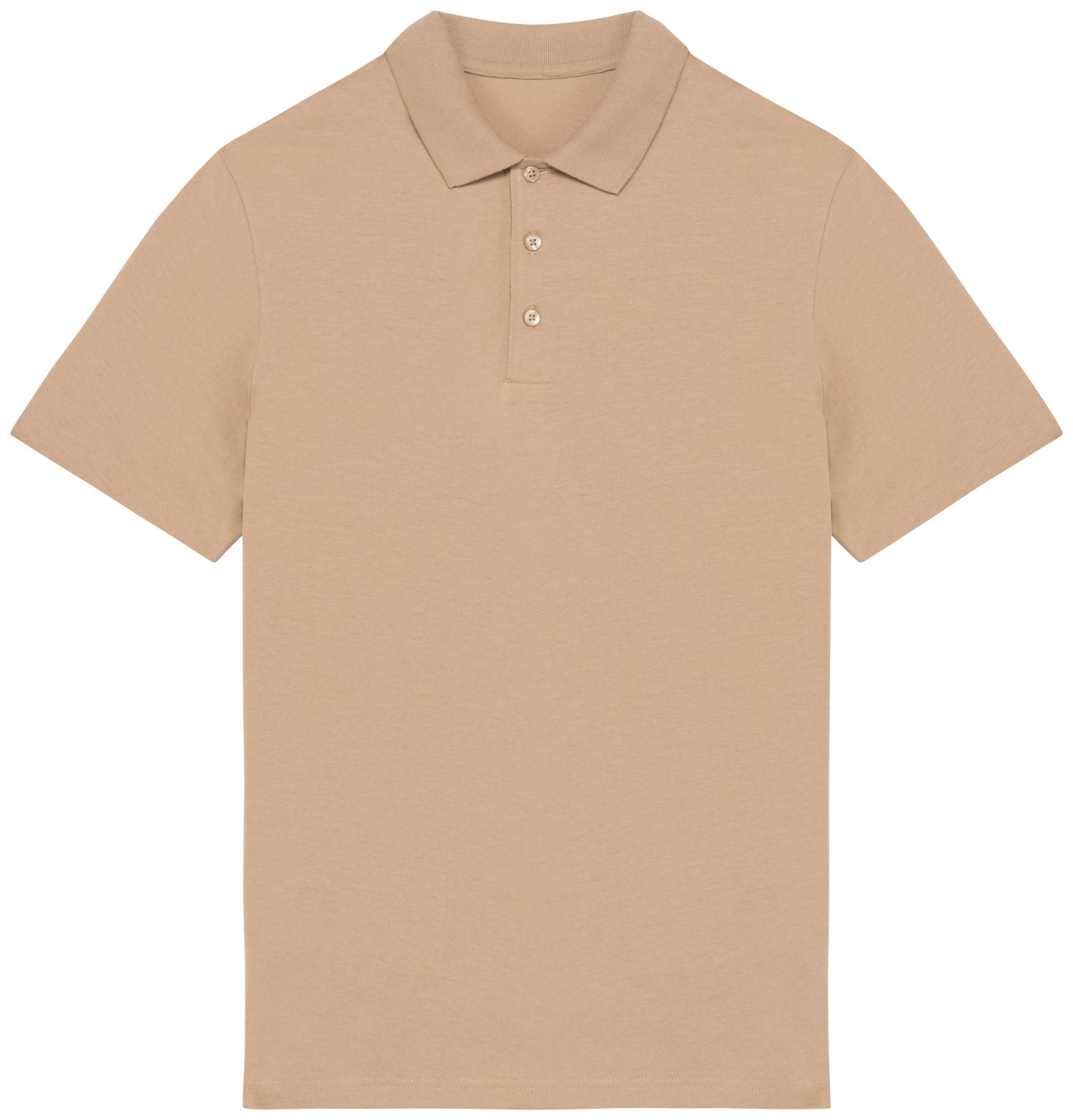 Polo ecorresponsable hombre Wet Sand