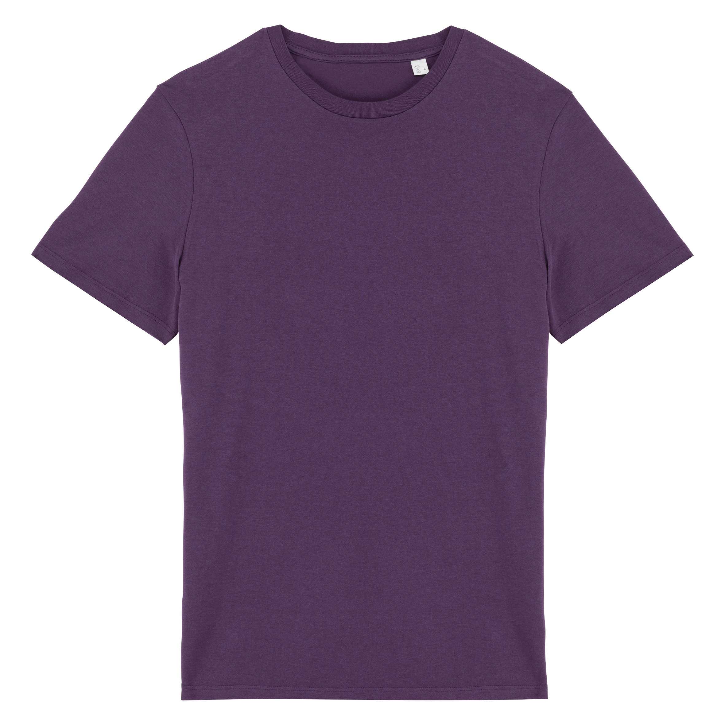Camiseta ecorresponsable unisex Deep Plum