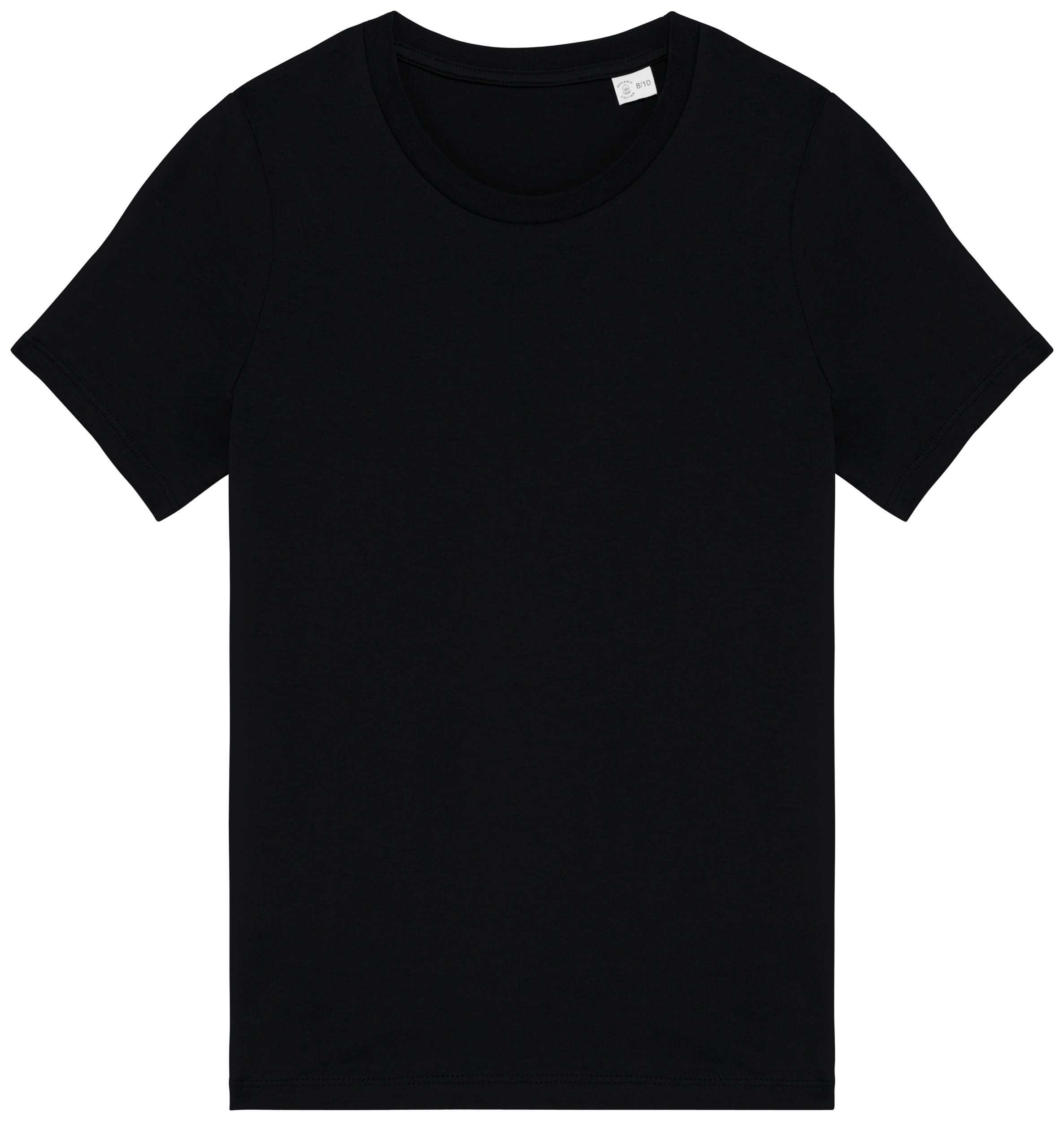 Camiseta ecorresponsable infantil Black