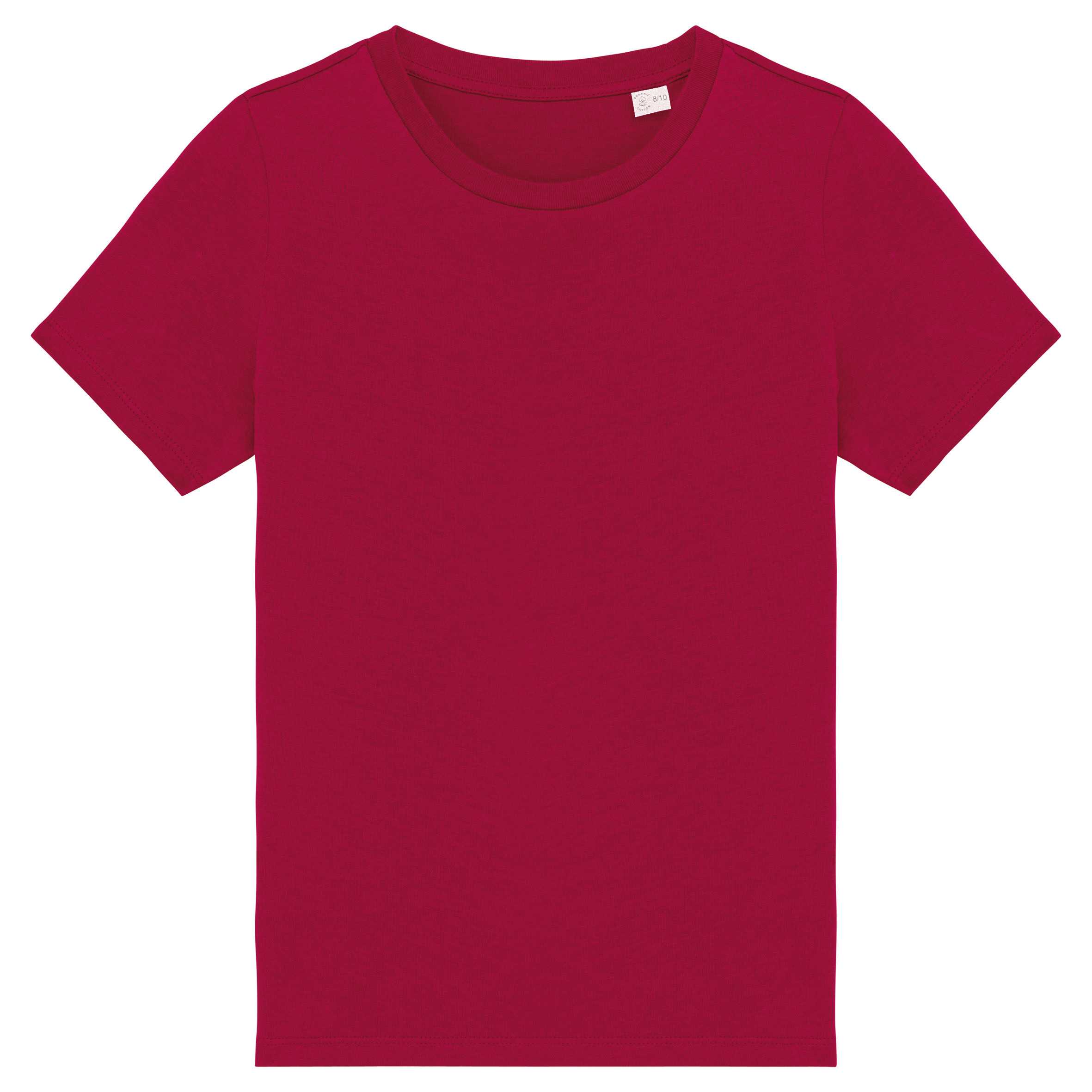 Camiseta ecorresponsable infantil Hibiscus Red