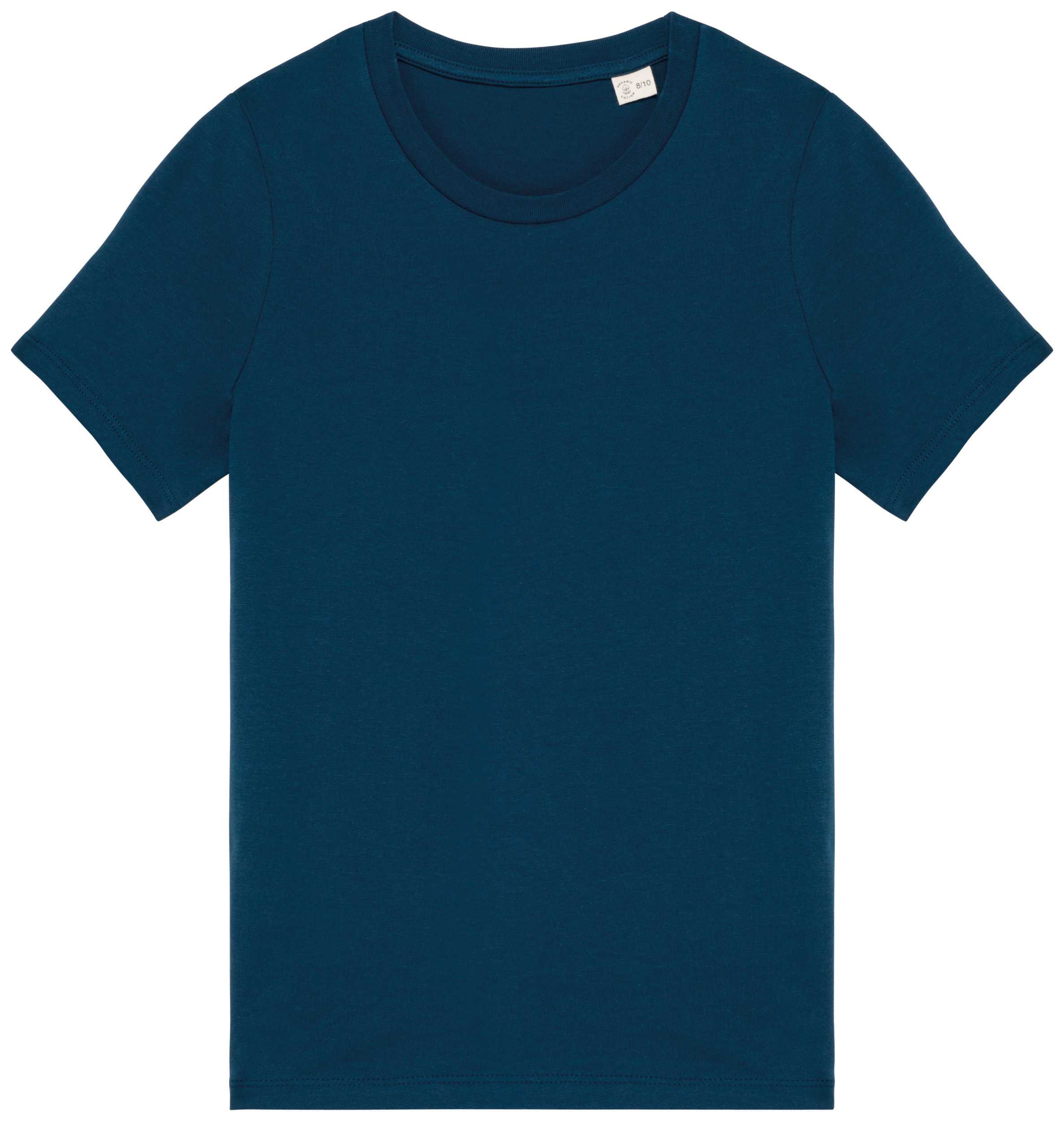 Camiseta ecorresponsable infantil Peacock Blue