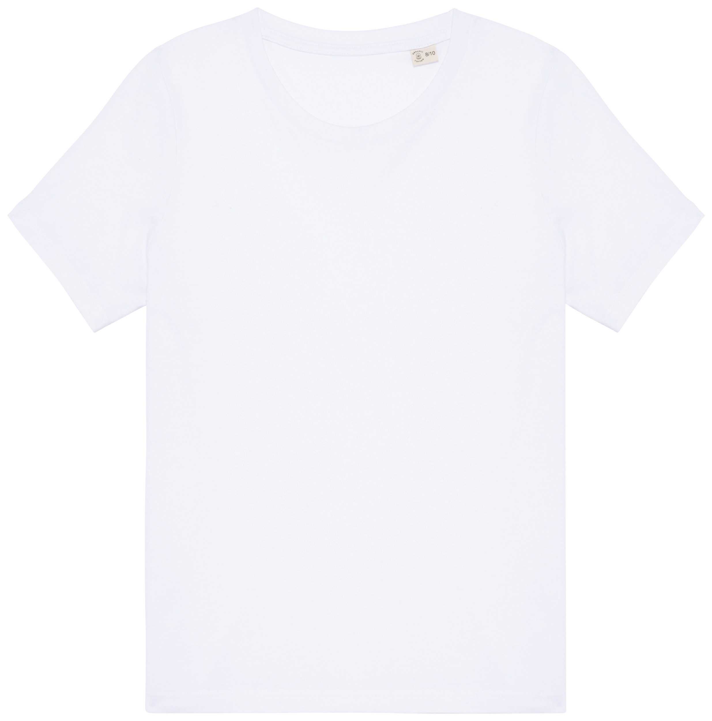 Camiseta ecorresponsable infantil White