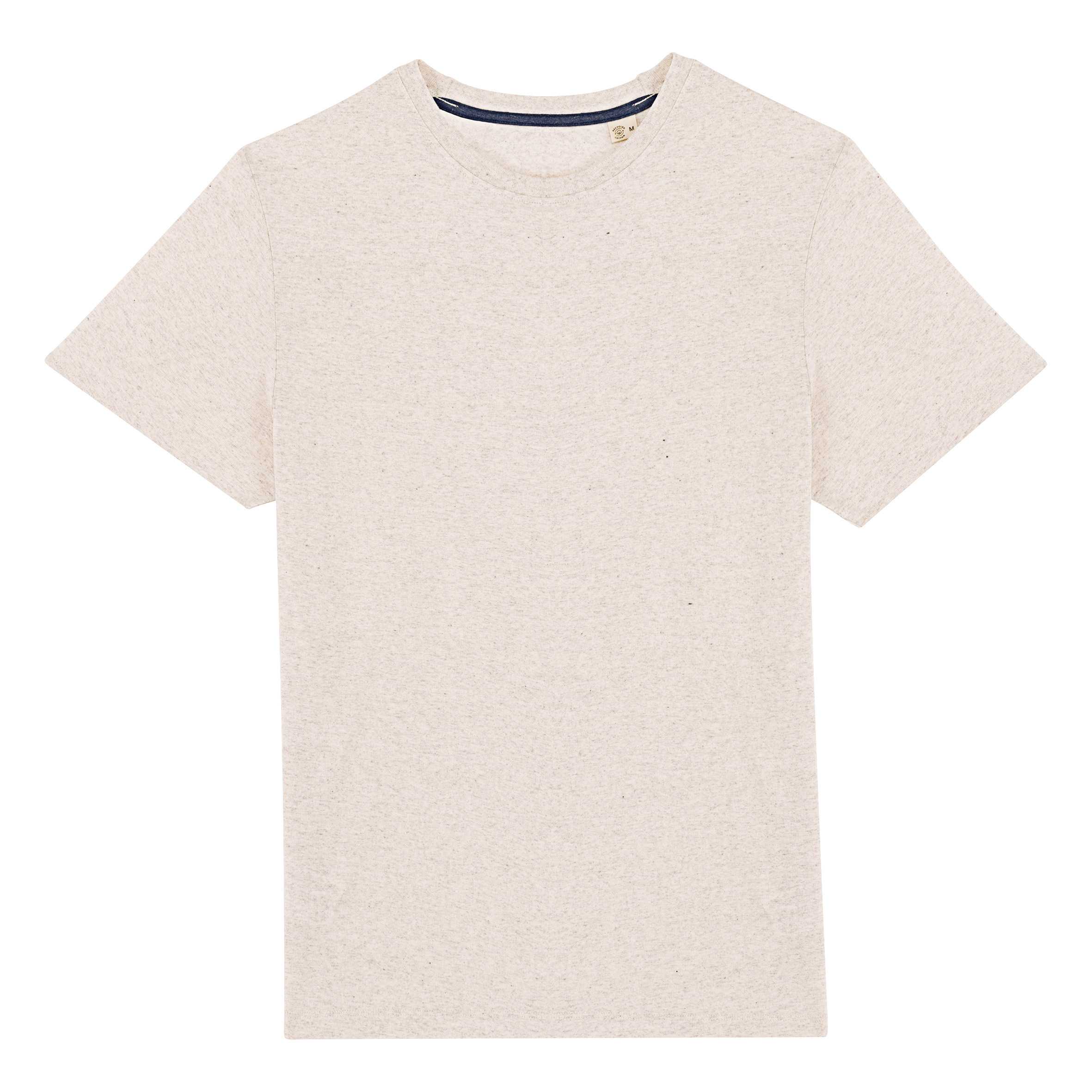 Camiseta ecorresponsable reciclada unisex Recycled Cream Heather