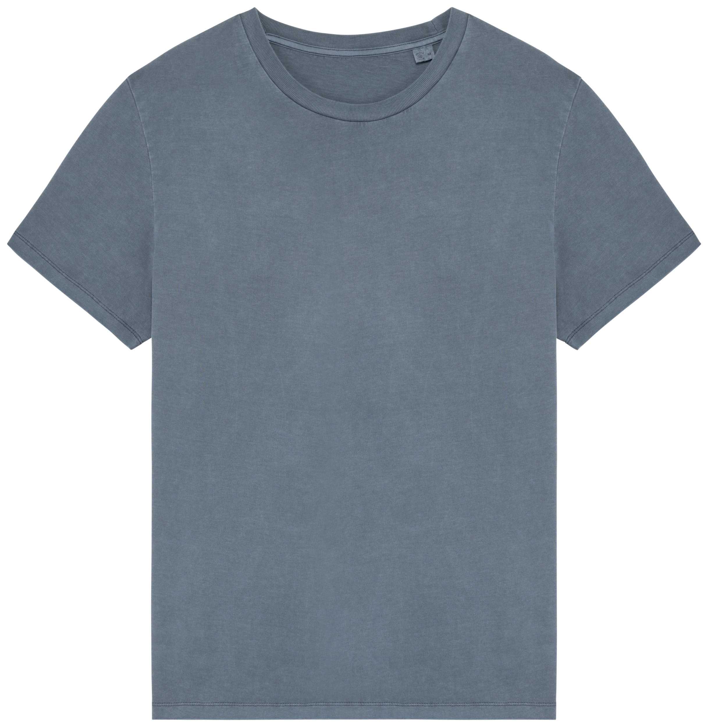 Camiseta ecorresponsable efecto lavado unisex Washed Mineral Grey