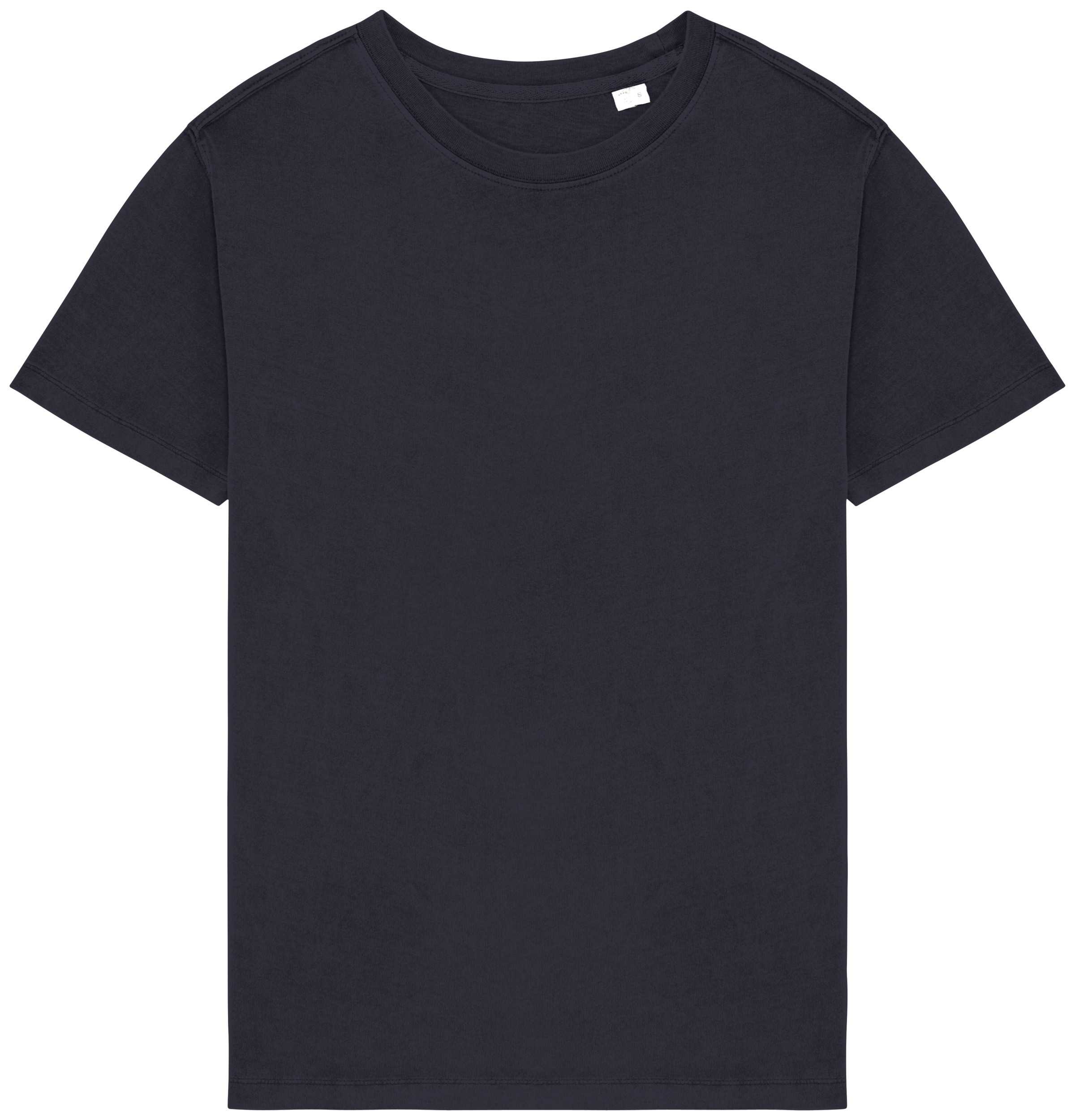 Camiseta efecto lavado mujer Washed Coal Grey