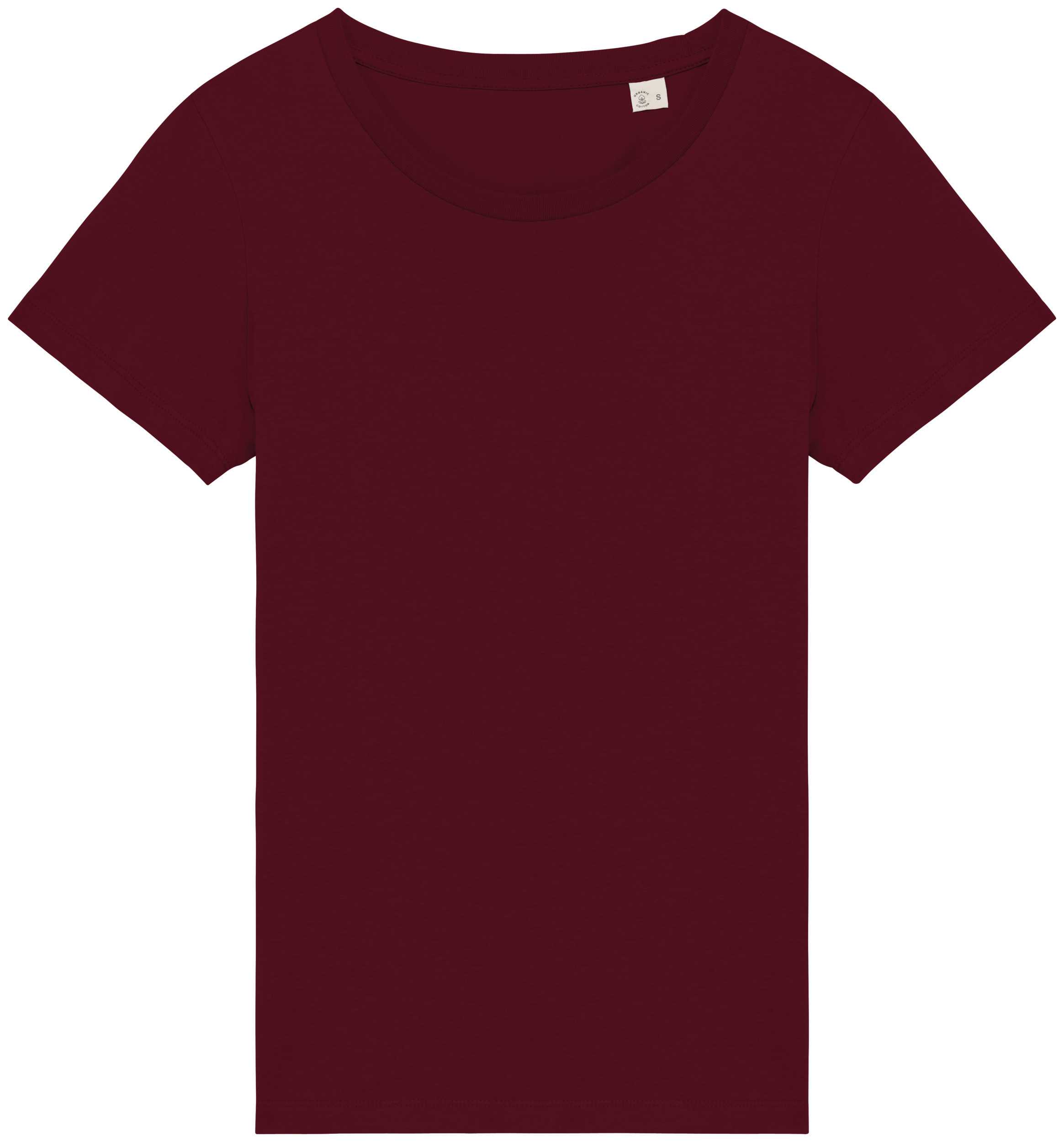 Camiseta ecorresponsable mujer Dark Cherry