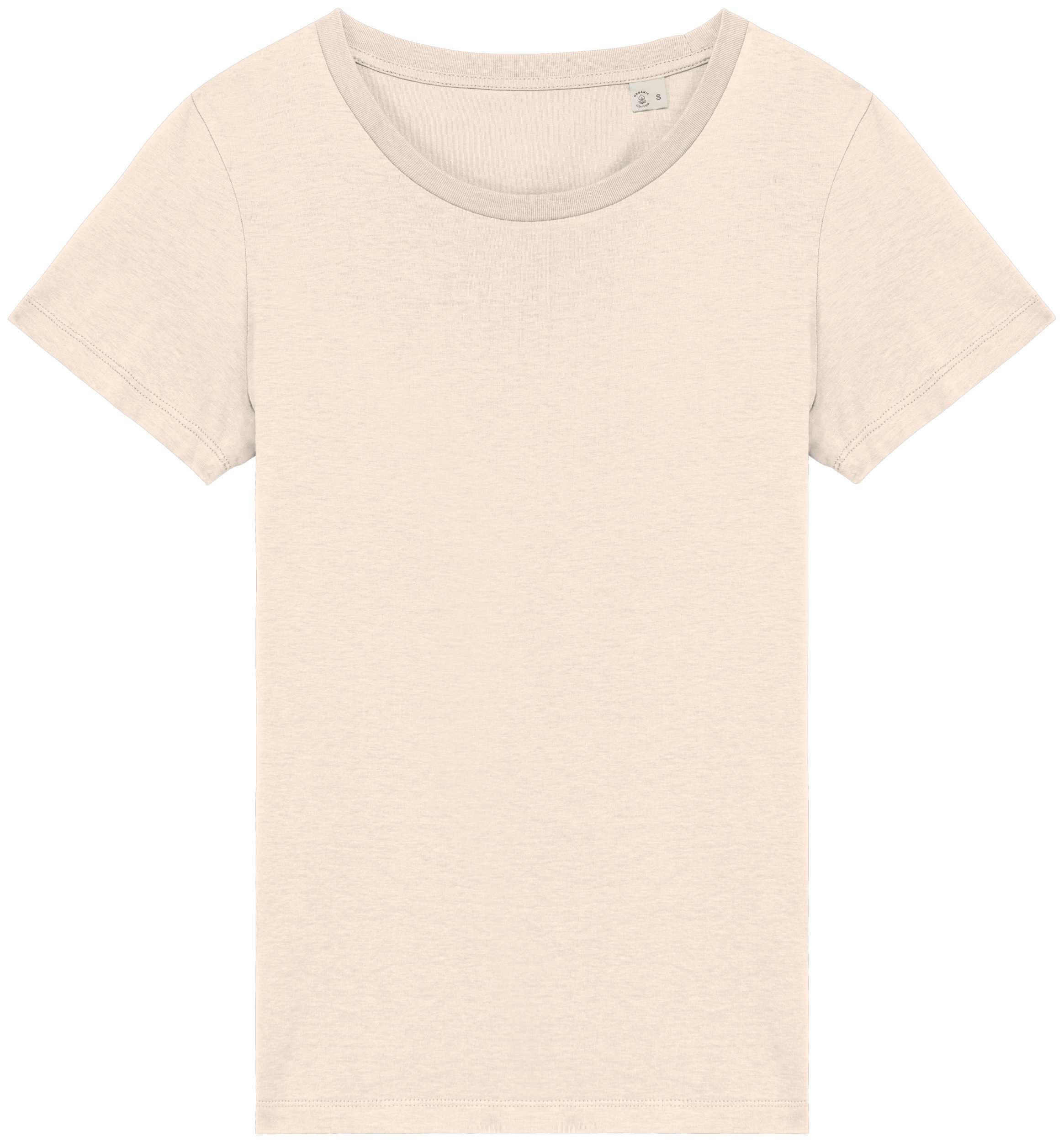 Camiseta ecorresponsable mujer Ivory