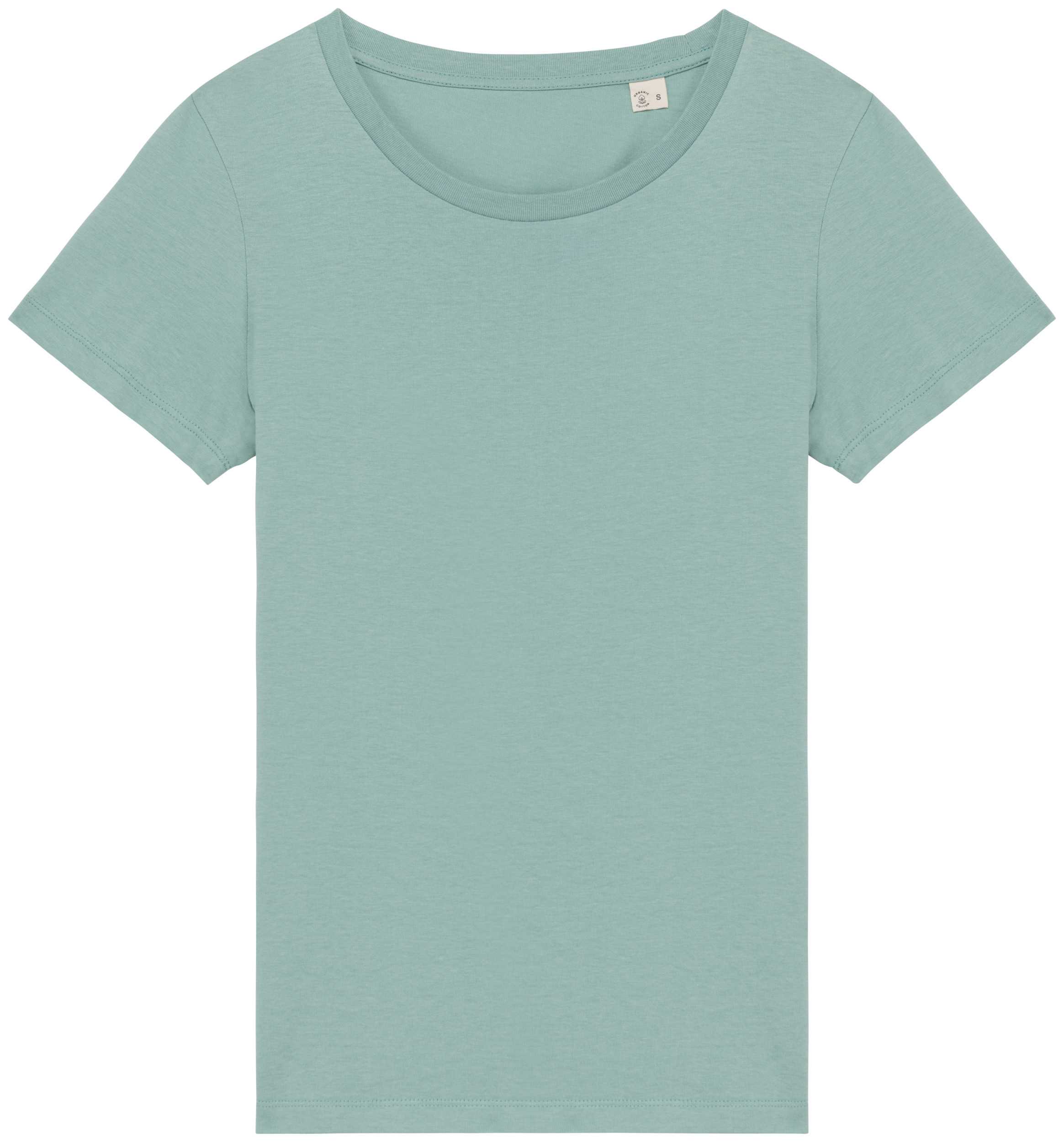 Camiseta ecorresponsable mujer Jade Green