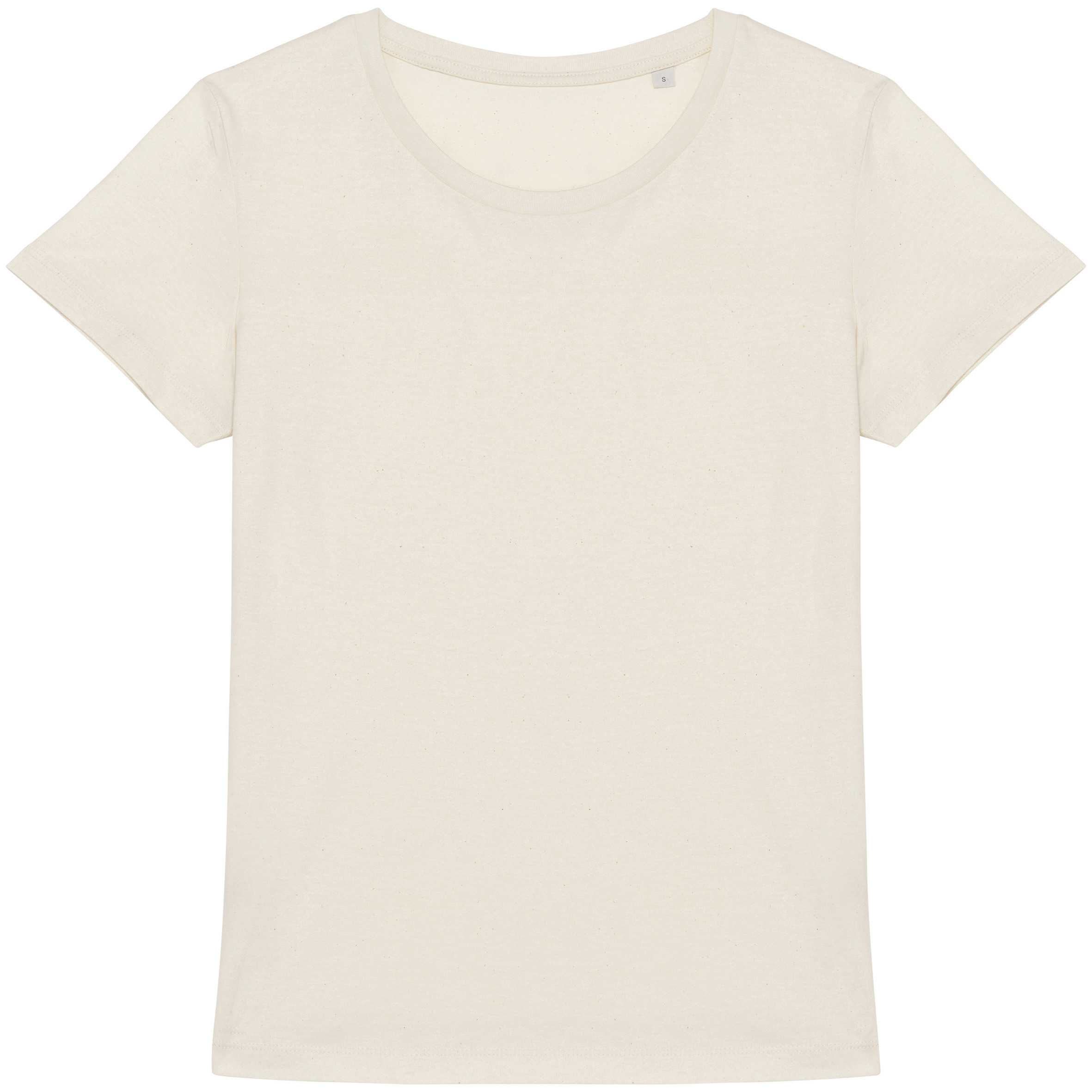 Camiseta ecorresponsable mujer Raw Natural