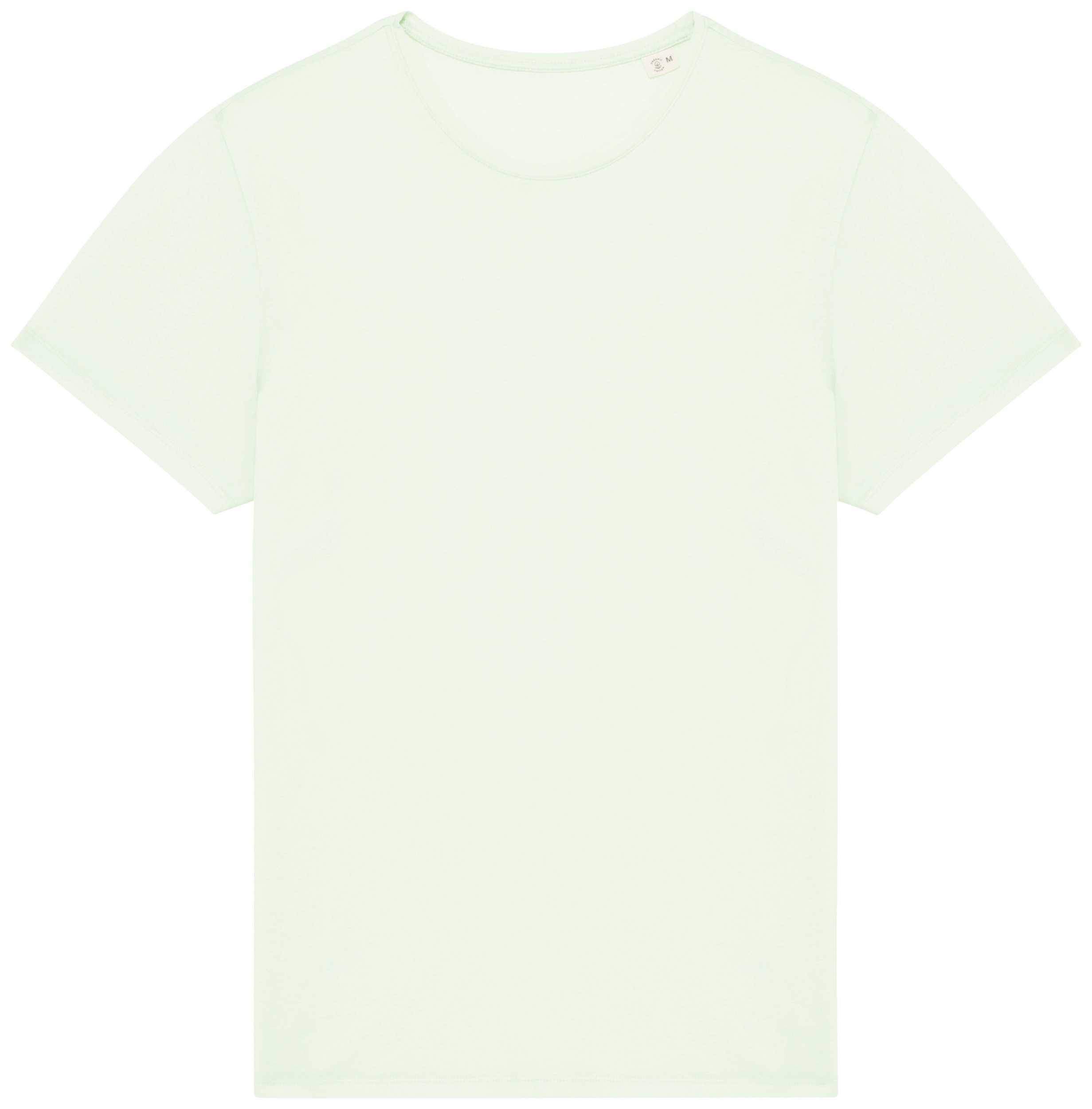 Camiseta ecorresponsable efecto lavado unisex Washed Green Apple
