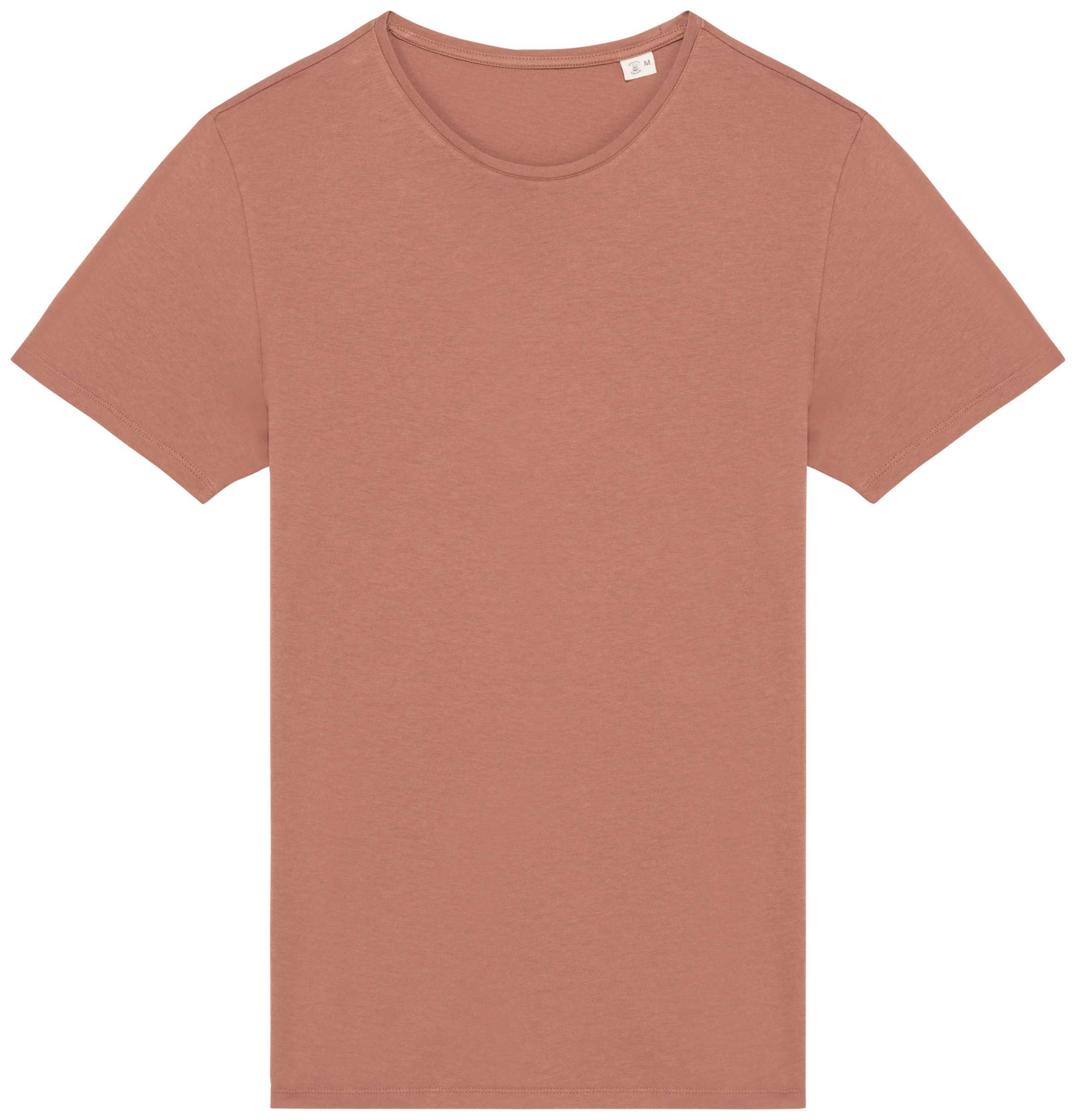 Camiseta ecorresponsable efecto lavado unisex Washed Sienna