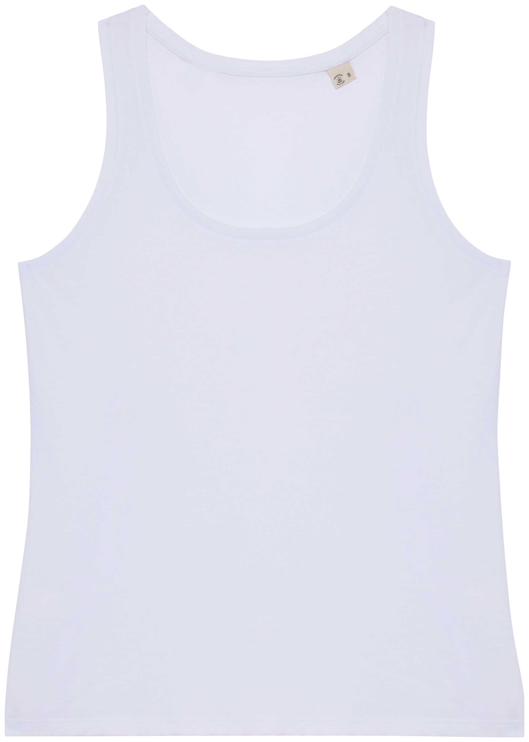 Camiseta de tirantes ecorresponsable mujer White