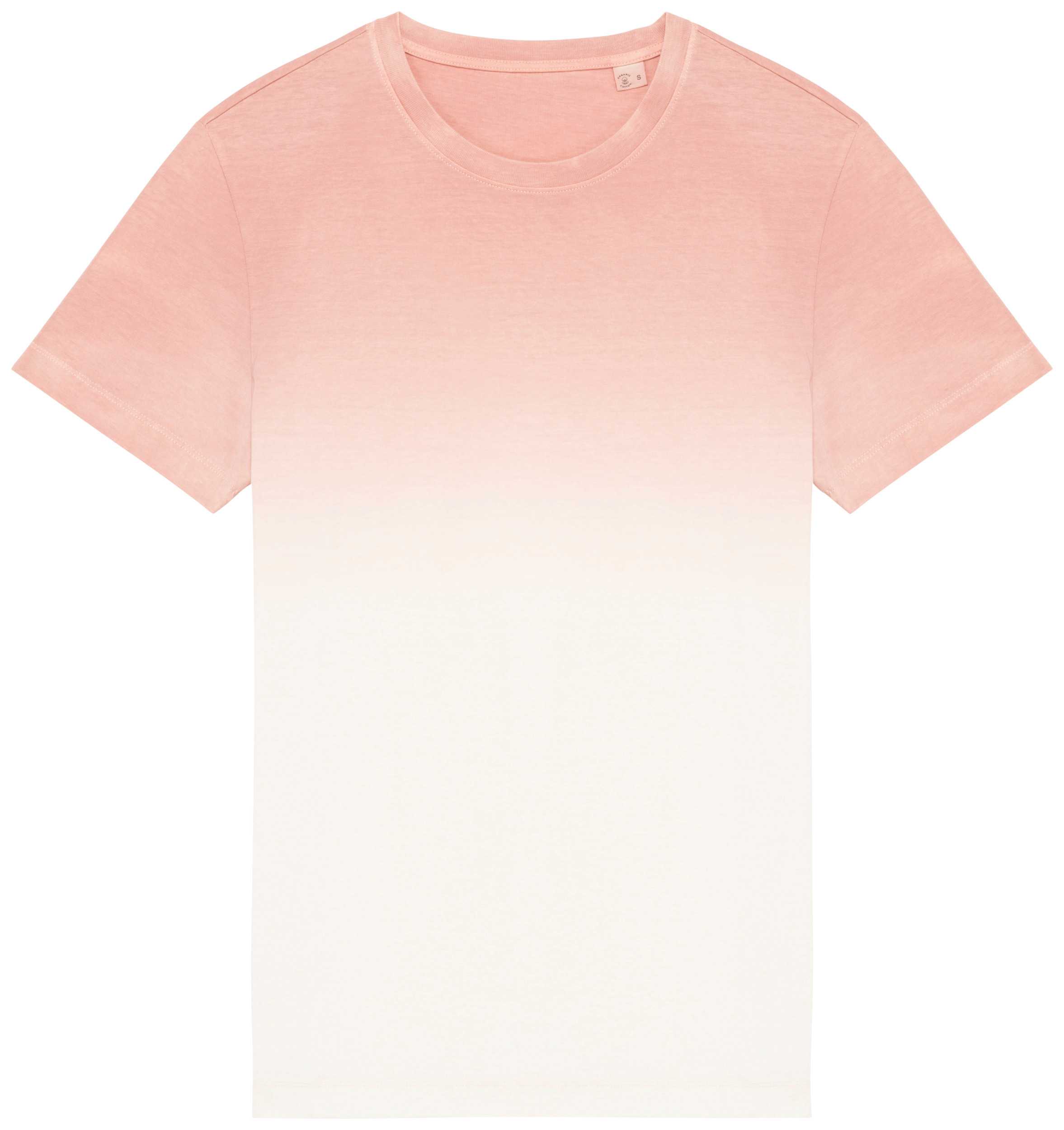 Camiseta ecorresposable Dip Dye unisex Dip Dye Petal Rose