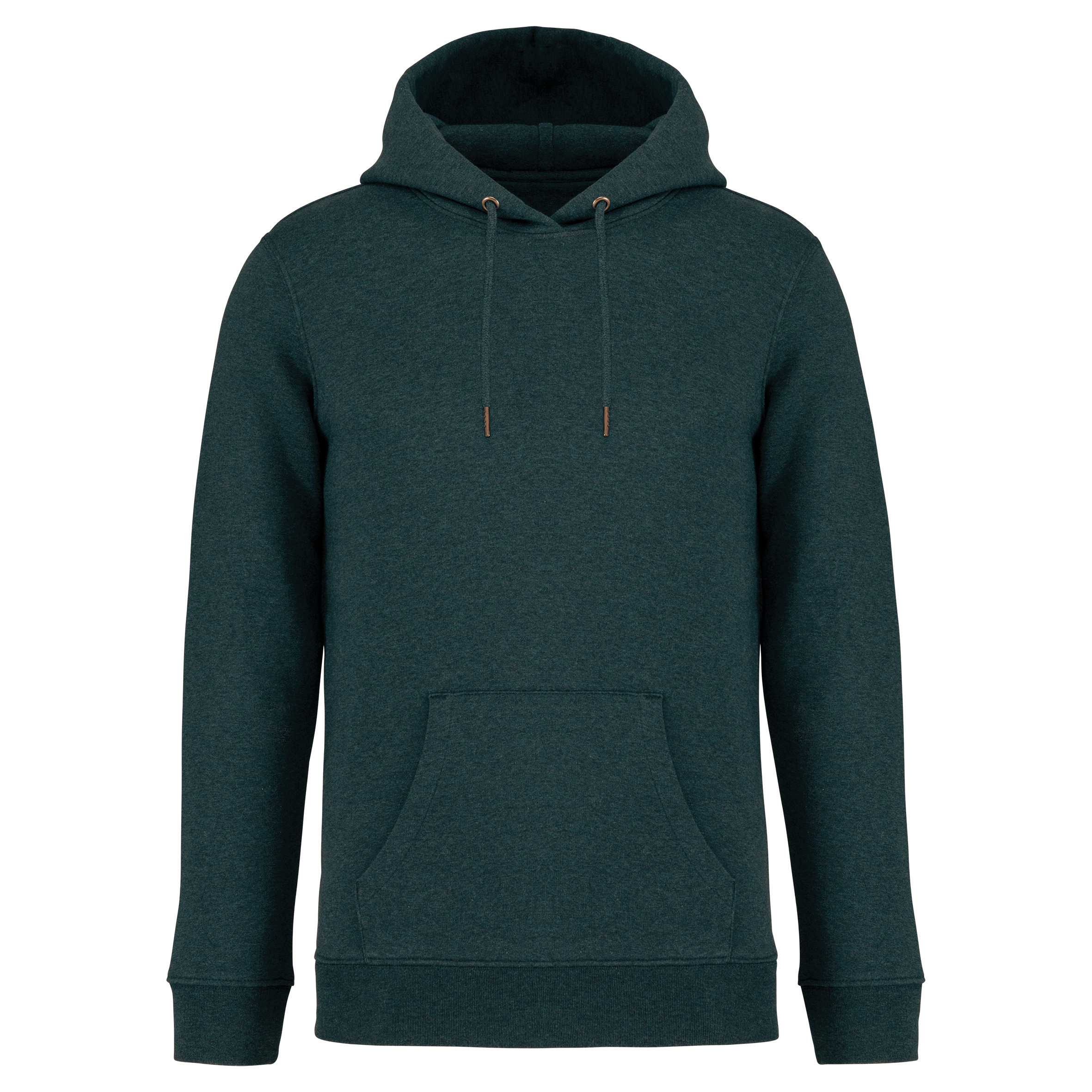 Sudadera ecorresponsable con capucha unisex Amazon Green Heather