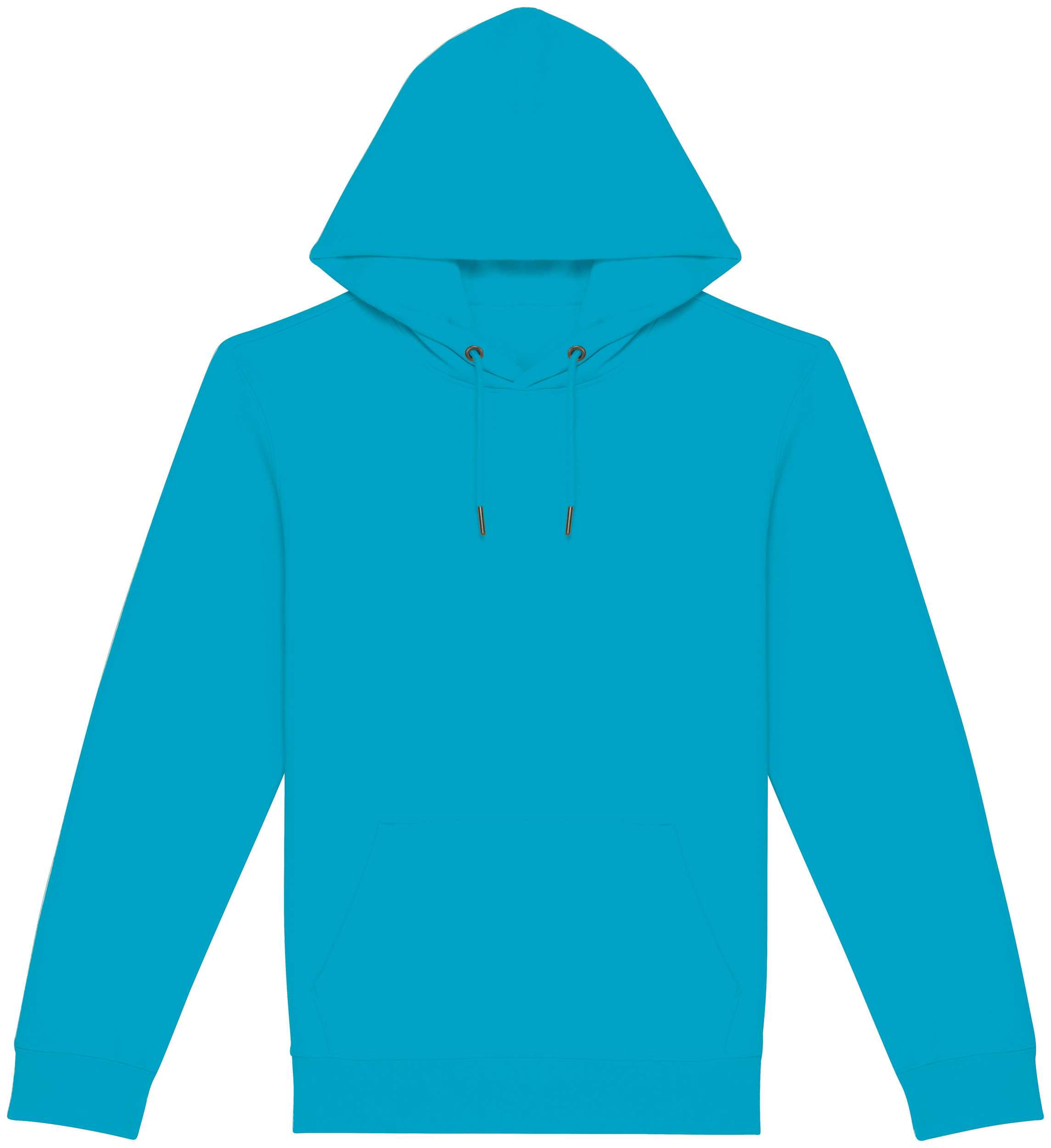 Sudadera ecorresponsable con capucha unisex Light Turquoise