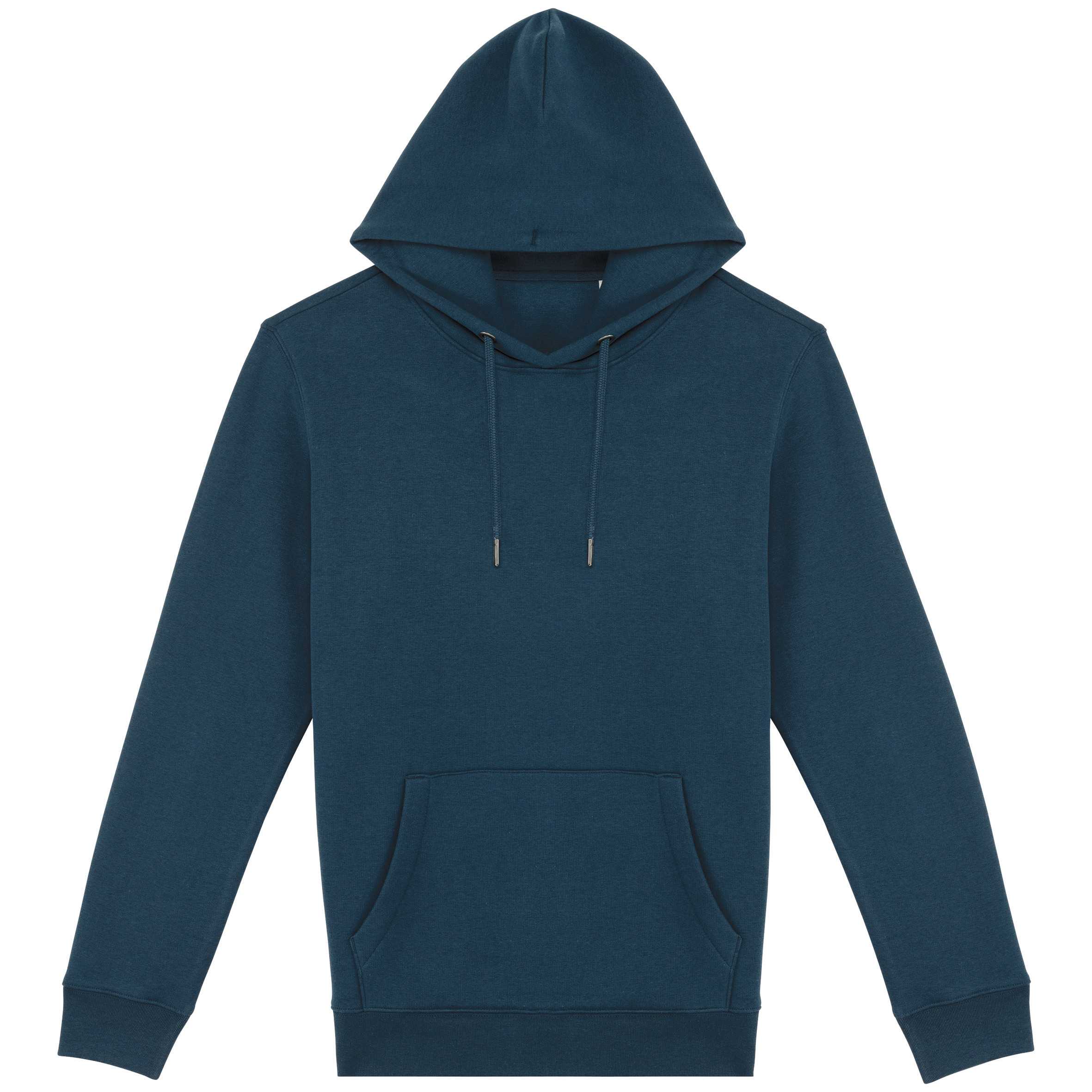Sudadera ecorresponsable con capucha unisex Peacock Blue