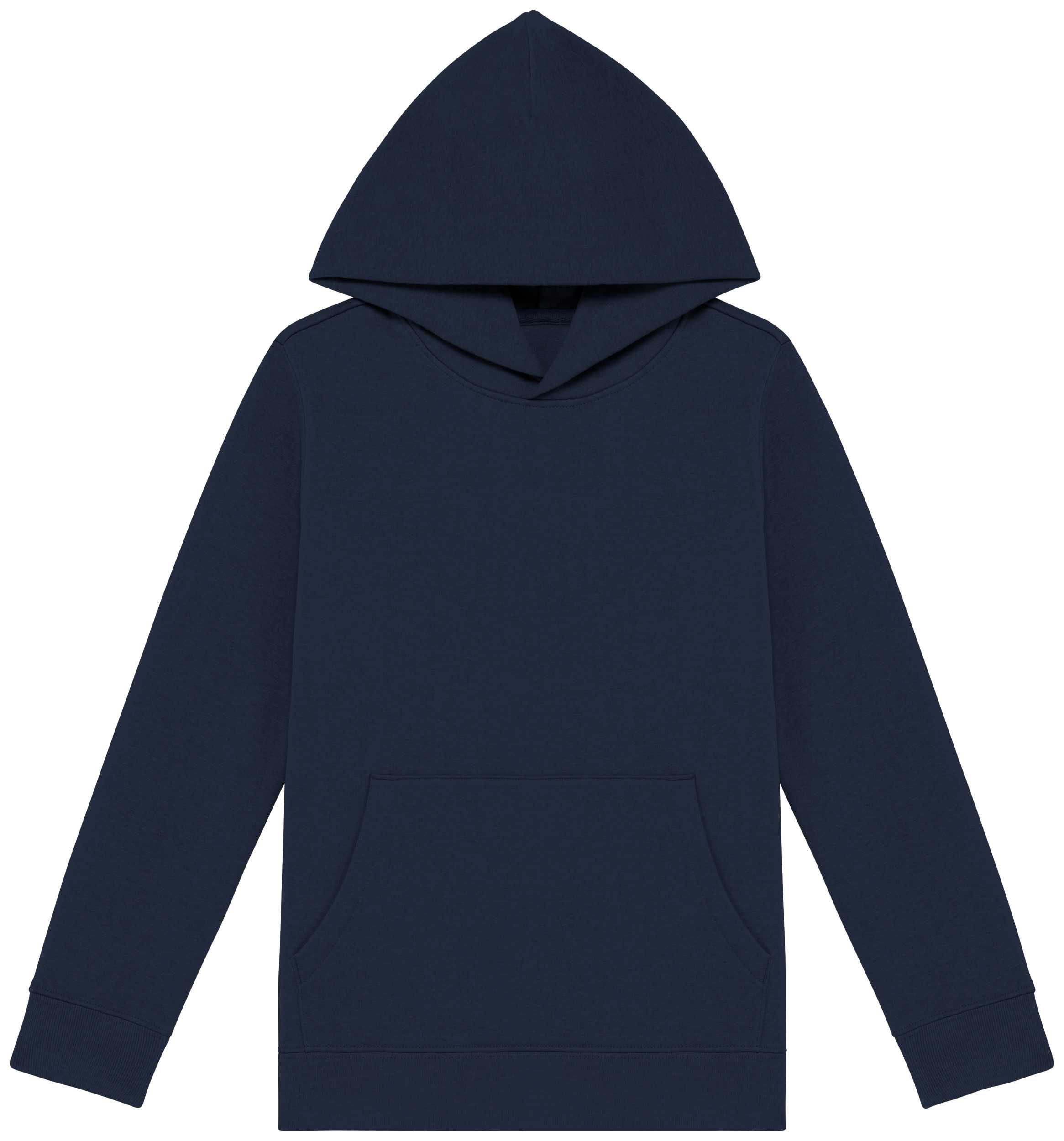 Sudadera  ecorresponsable con capucha infantil Navy Blue