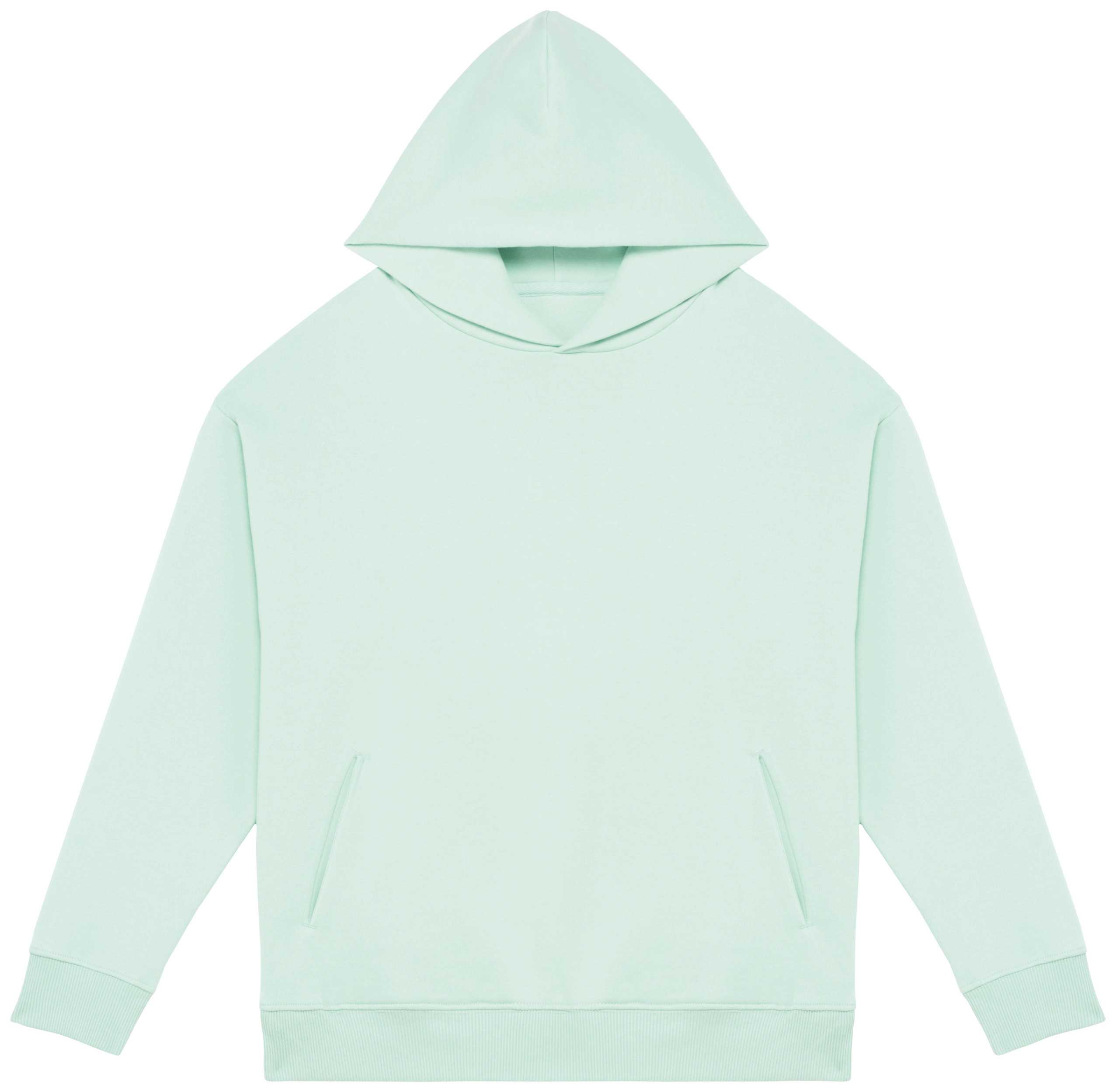 Sudadera ecorresponsable con capucha oversize unisex Brook Green