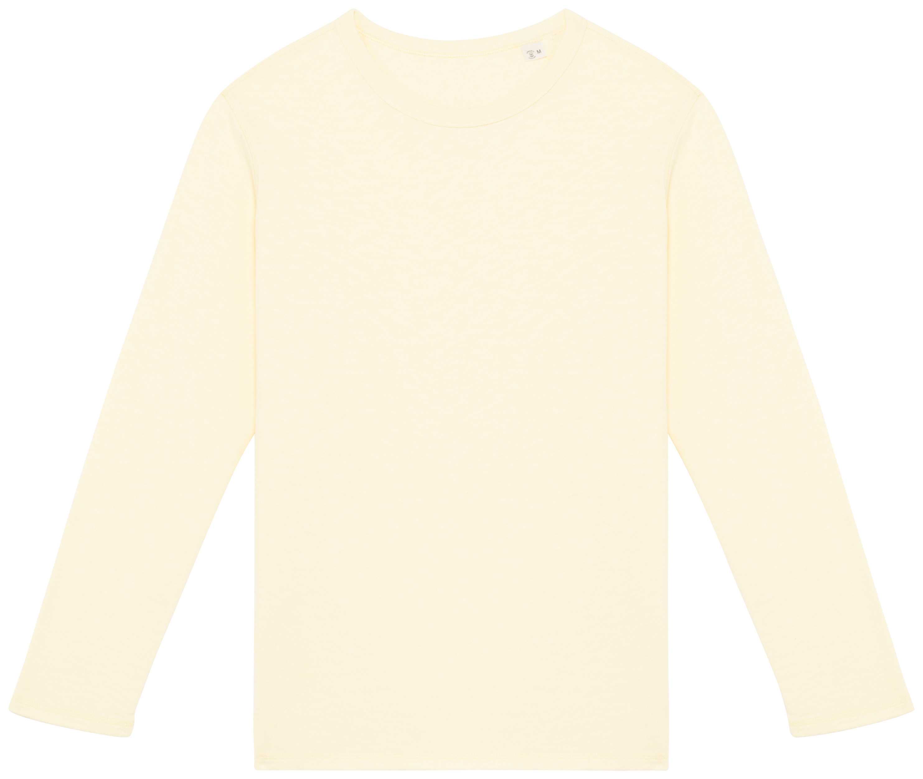 Sudadera ecorresponsable de cuello redondo efecto lavado French Terry unisex Washed Lemon Citrus