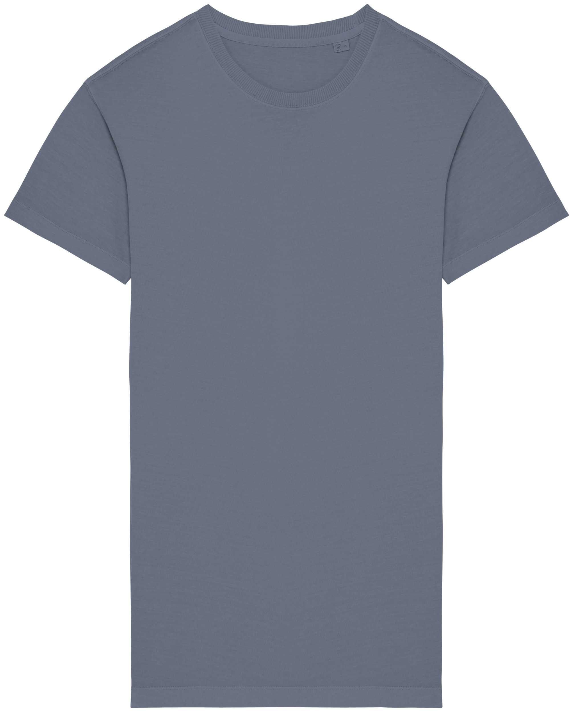 Vestido camisero ecorresponsable efecto lavado mujer Washed Mineral Grey