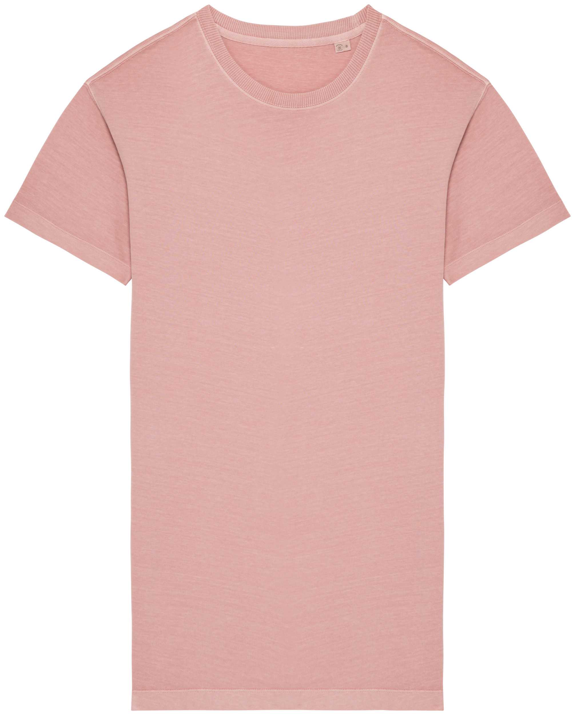 Vestido camisero ecorresponsable efecto lavado mujer Washed Petal Rose
