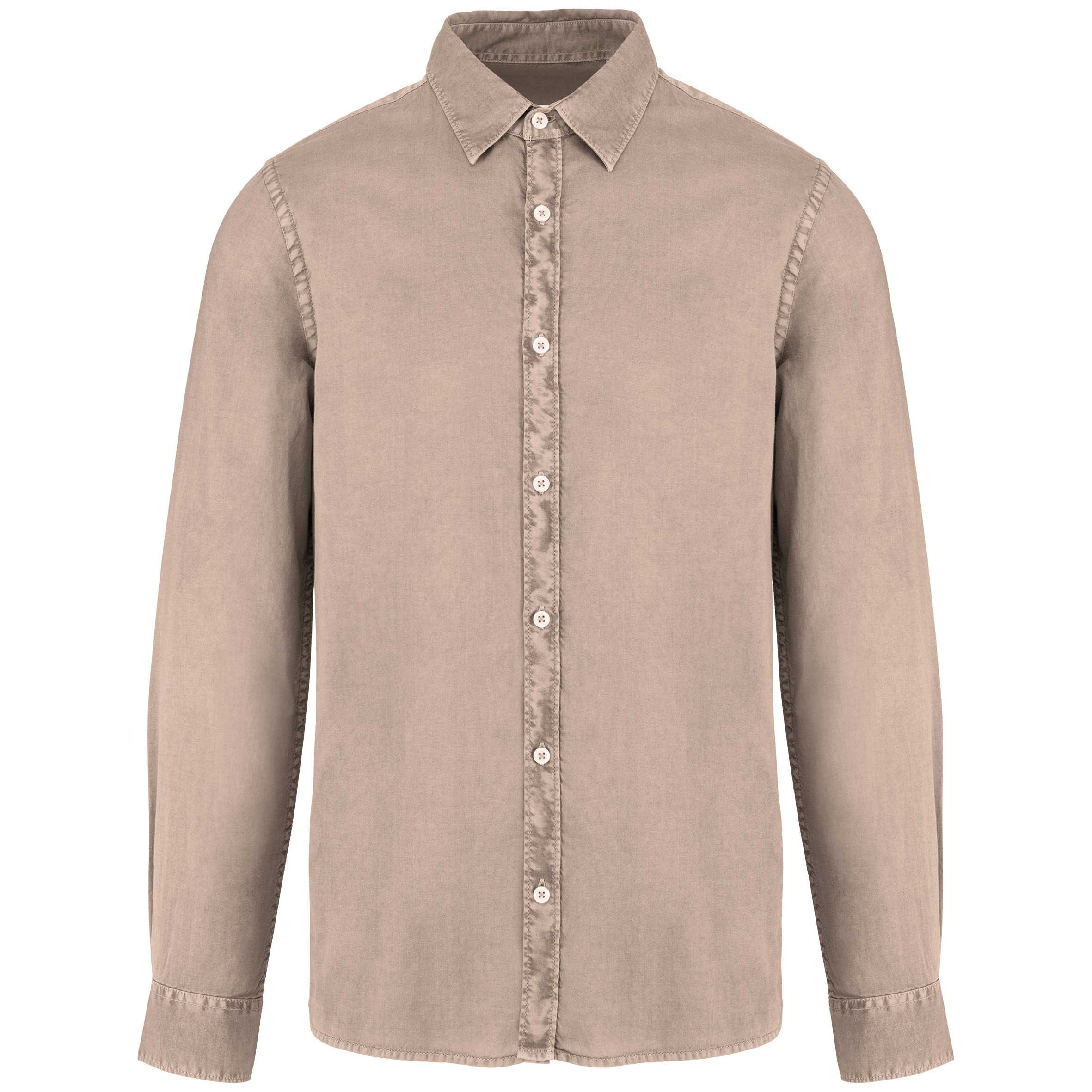 Camisa ecorresponsable efecto lavado hombre Washed Linen