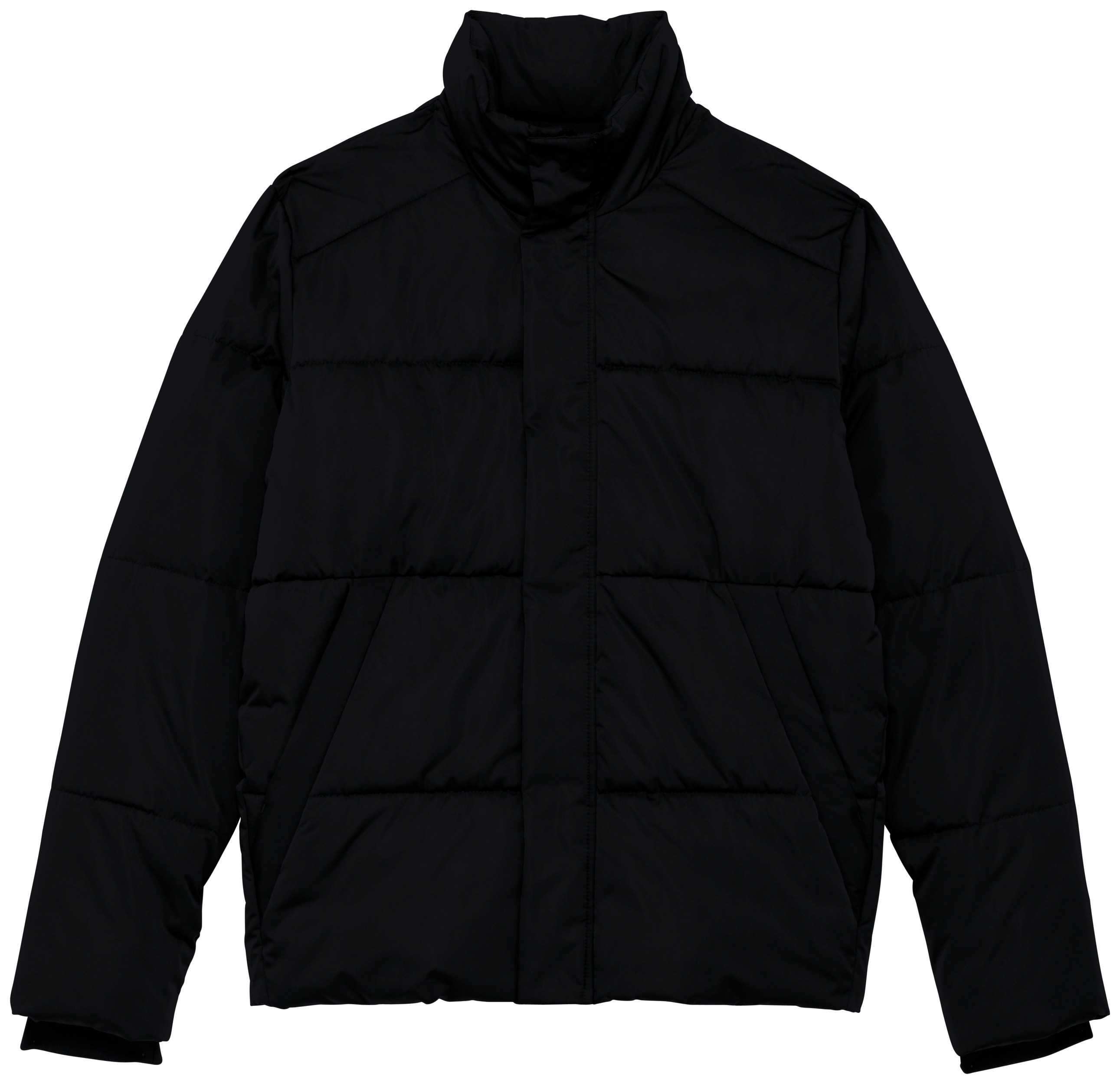 Chaqueta acolchada reciclada hombre Black