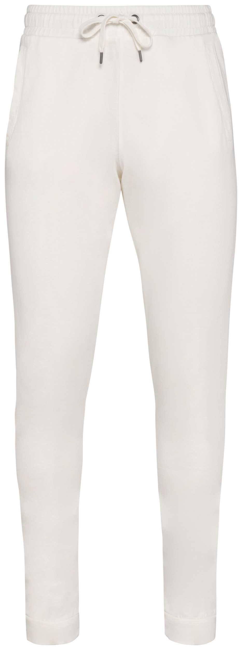 Pantalon de jogging ecorresponsable French Terry unisex Washed Ivory