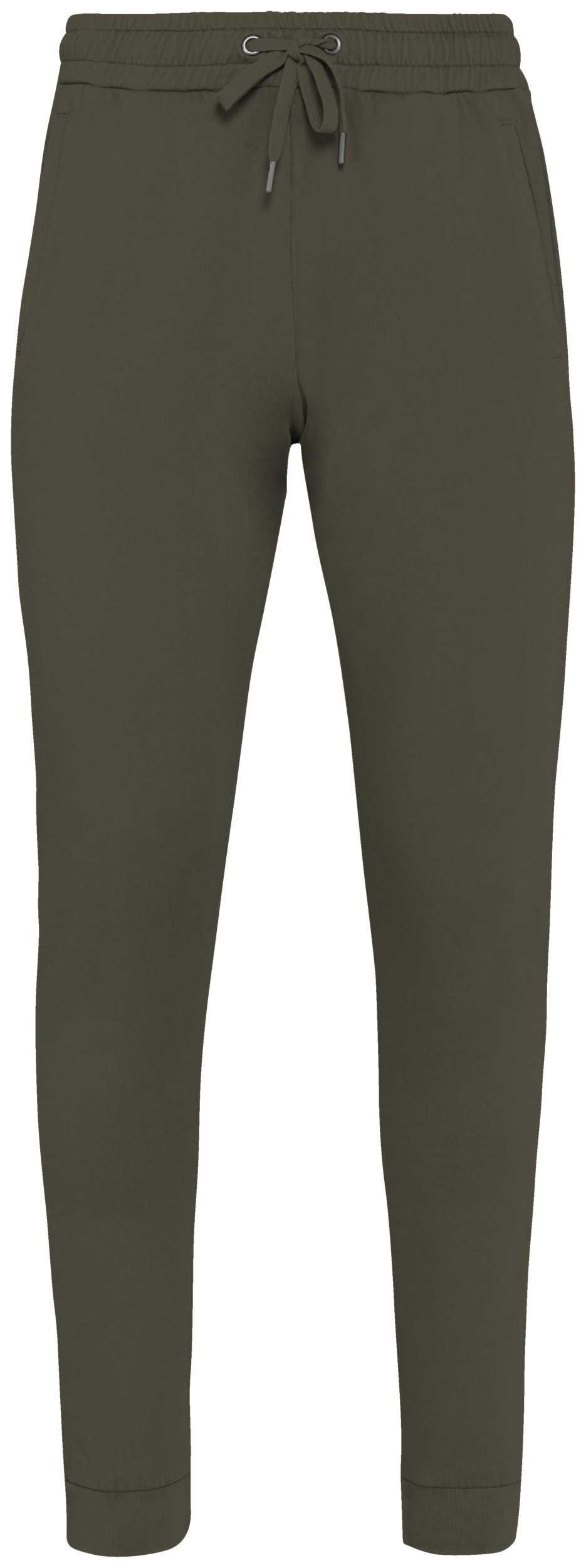 Pantalon de jogging ecorresponsable French Terry unisex Washed Organic Khaki