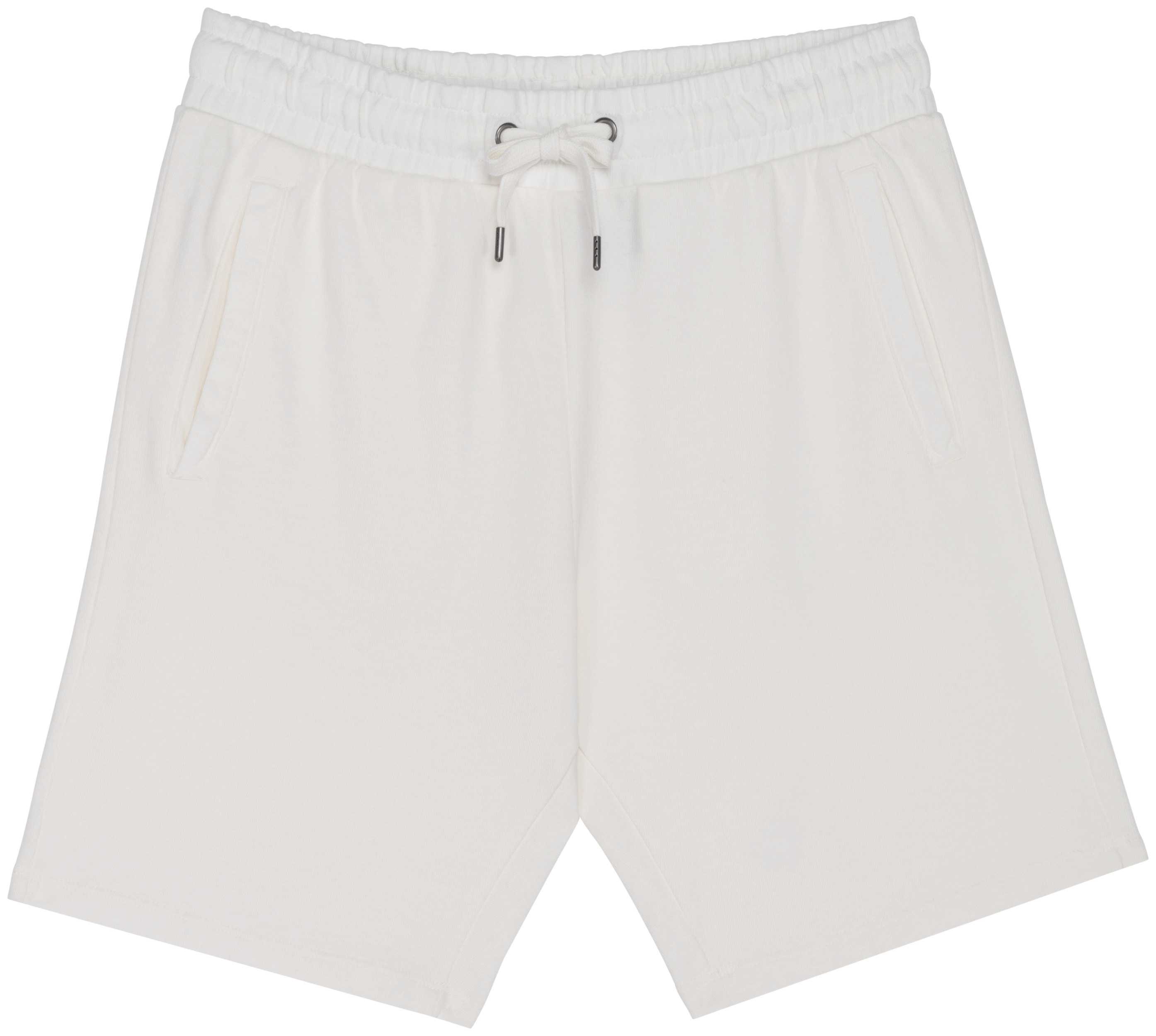 Short ecorresponsable French Terry hombre Washed Ivory
