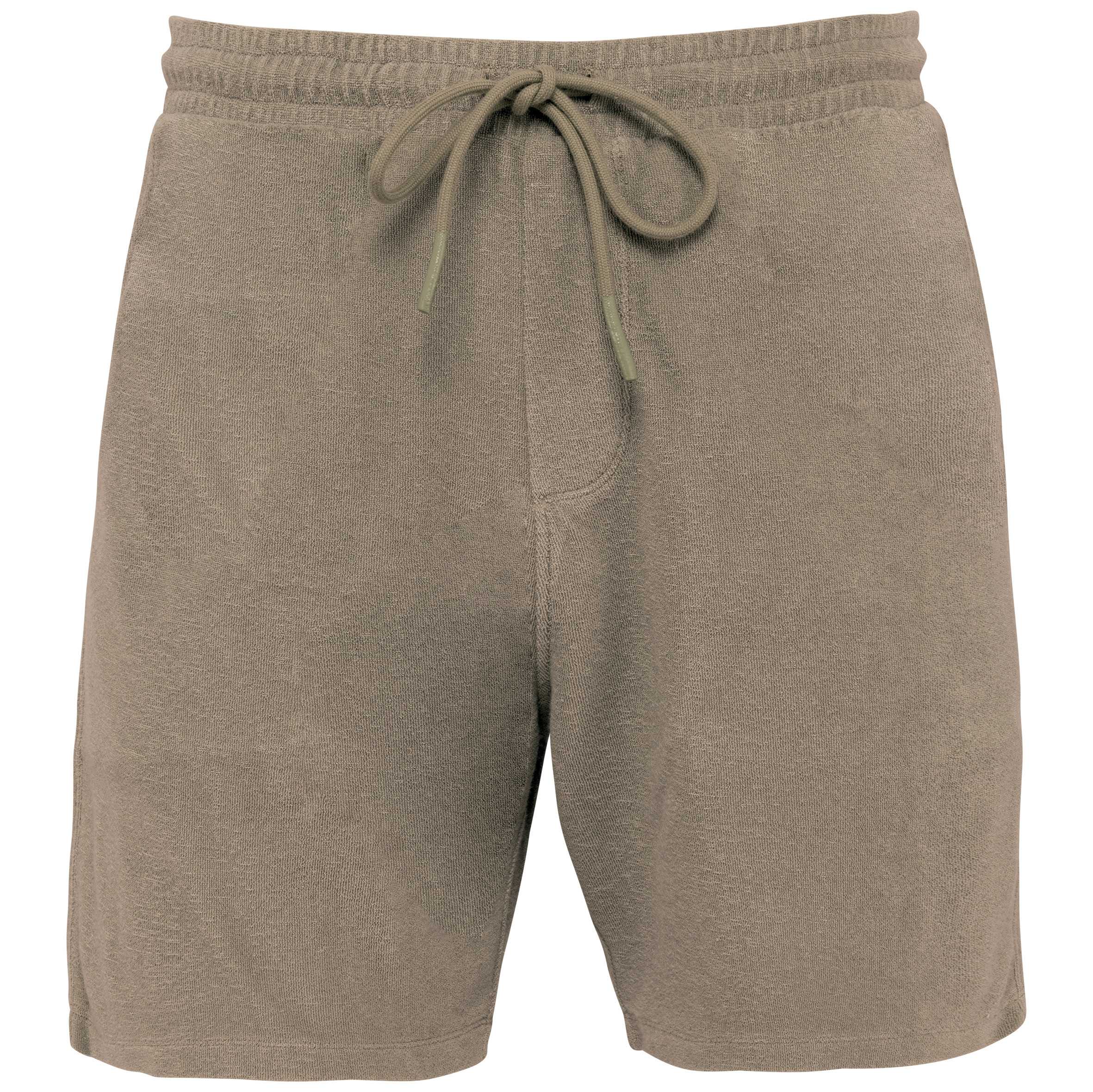 Short ecorresponsable de rizo hombre Cream Coffee