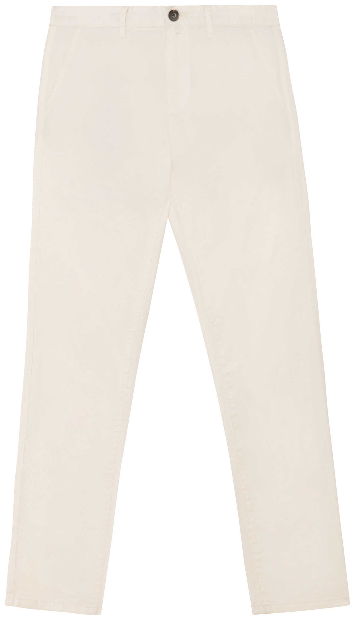 Pantalon chino ecorresponsable hombre Ivory