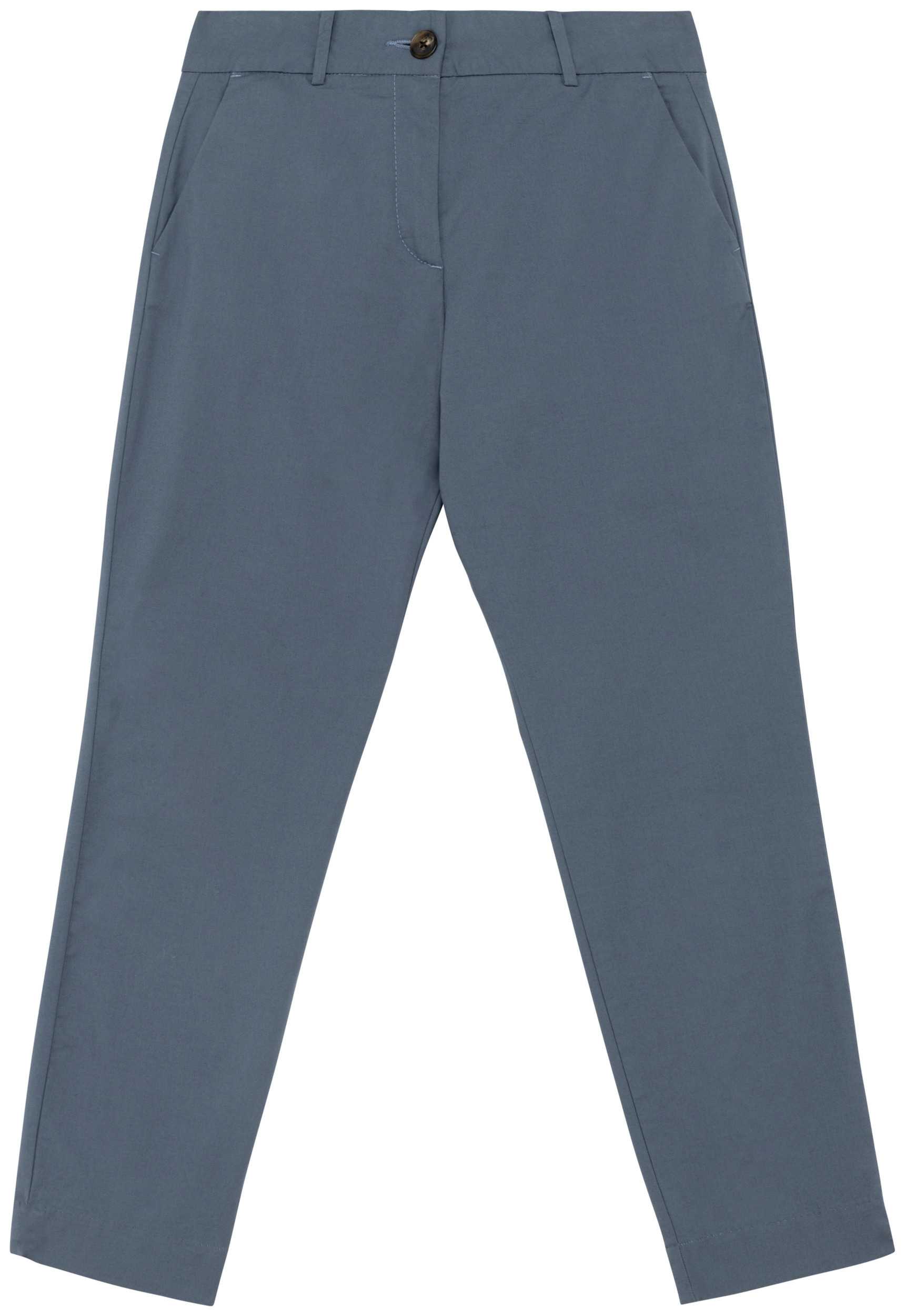 Pantalón chino 7/8 ecorresponsable mujer Mineral Grey